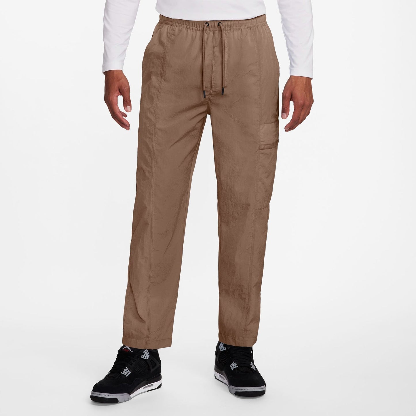 Jordan Essential Woven Pants - Men's - Brown/White