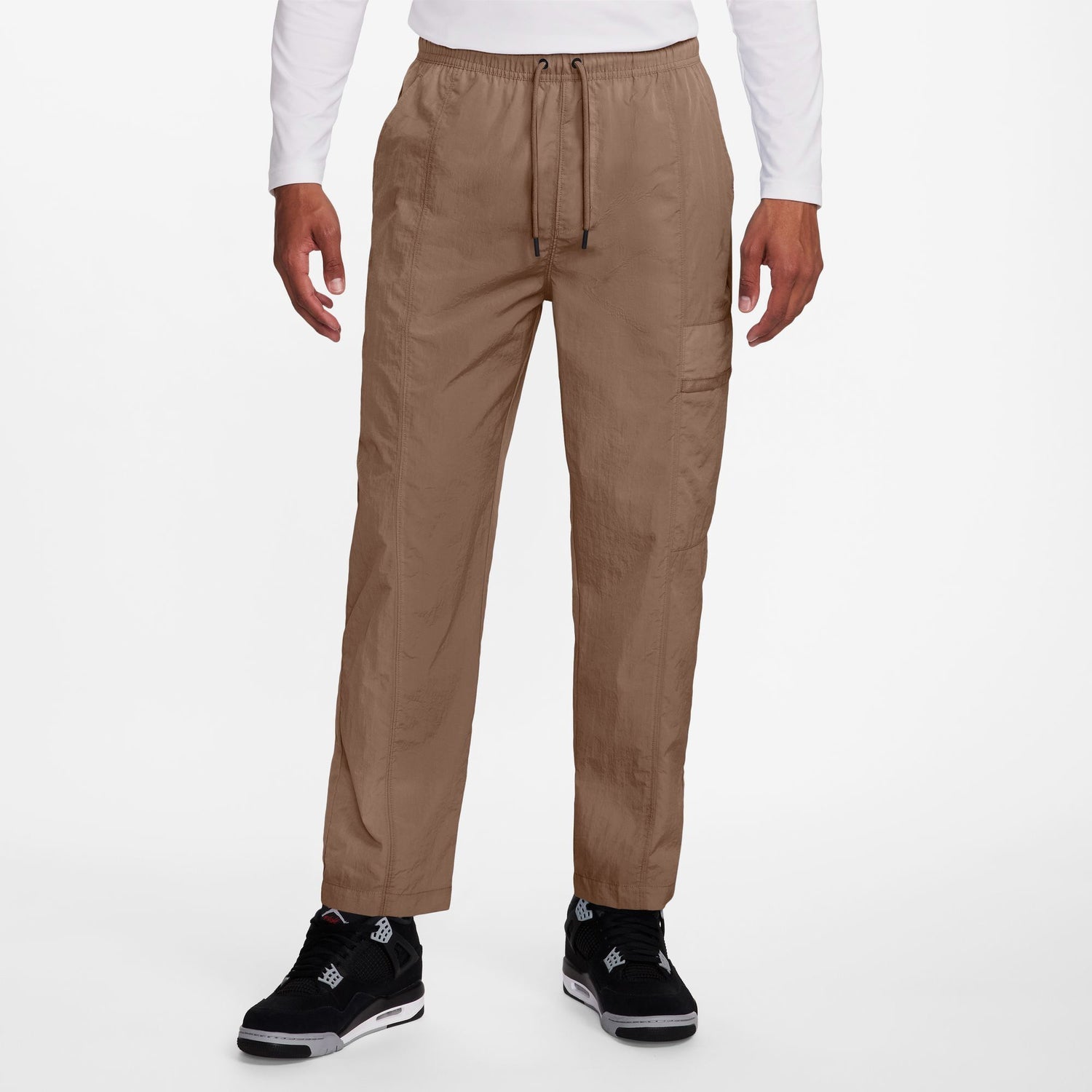 Jordan Essential Woven Pants - Men's - Brown/White