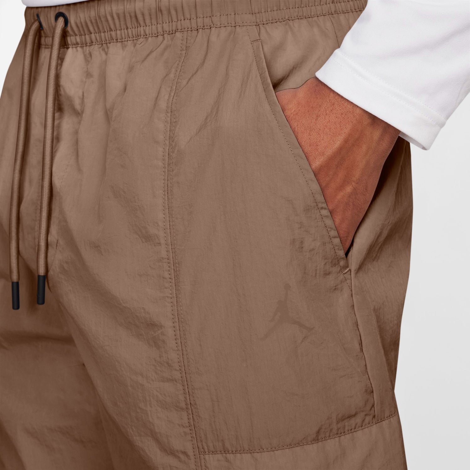 Jordan Essential Woven Pants - Men's - Brown/White