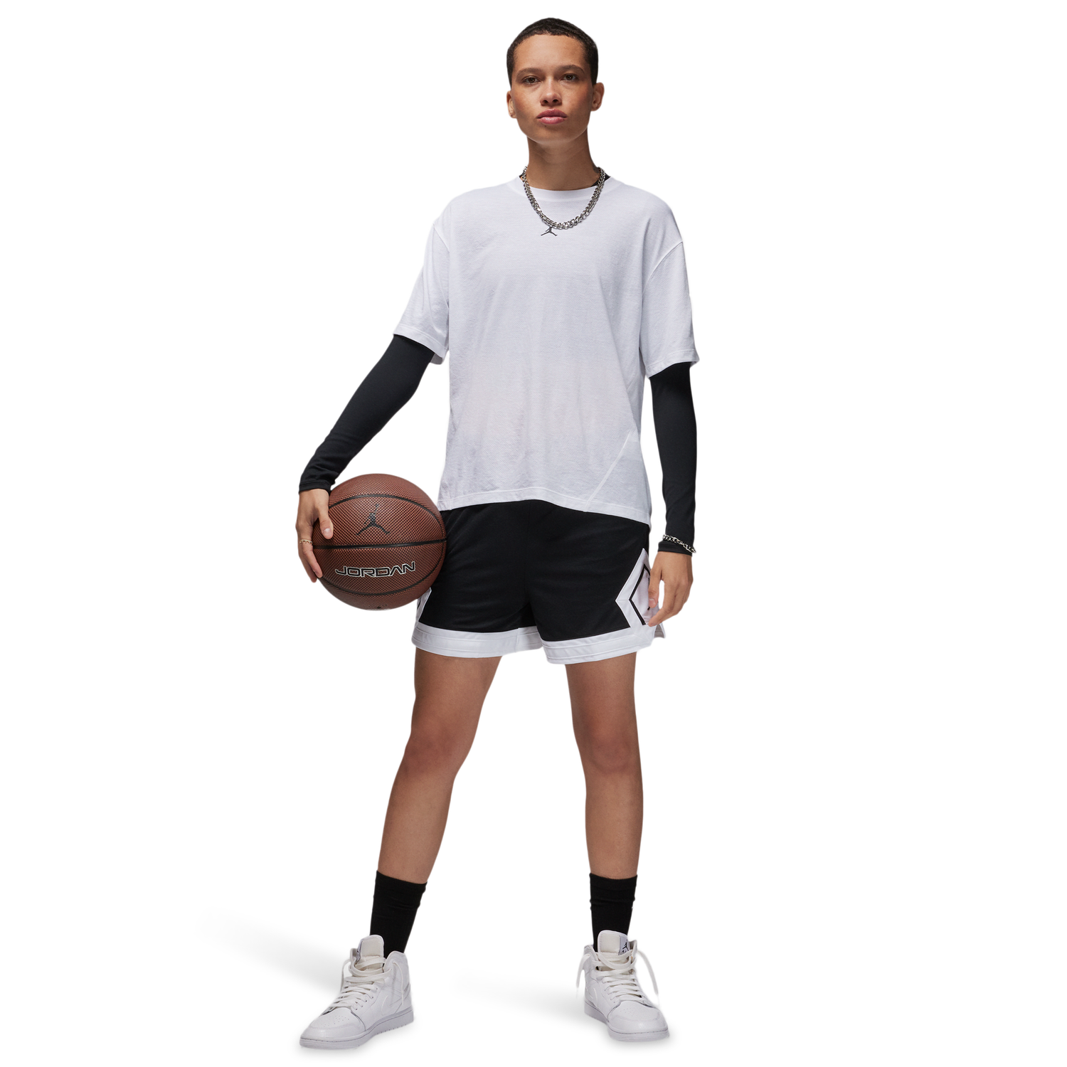 Jordan SPT Diamond Top - Women's - White