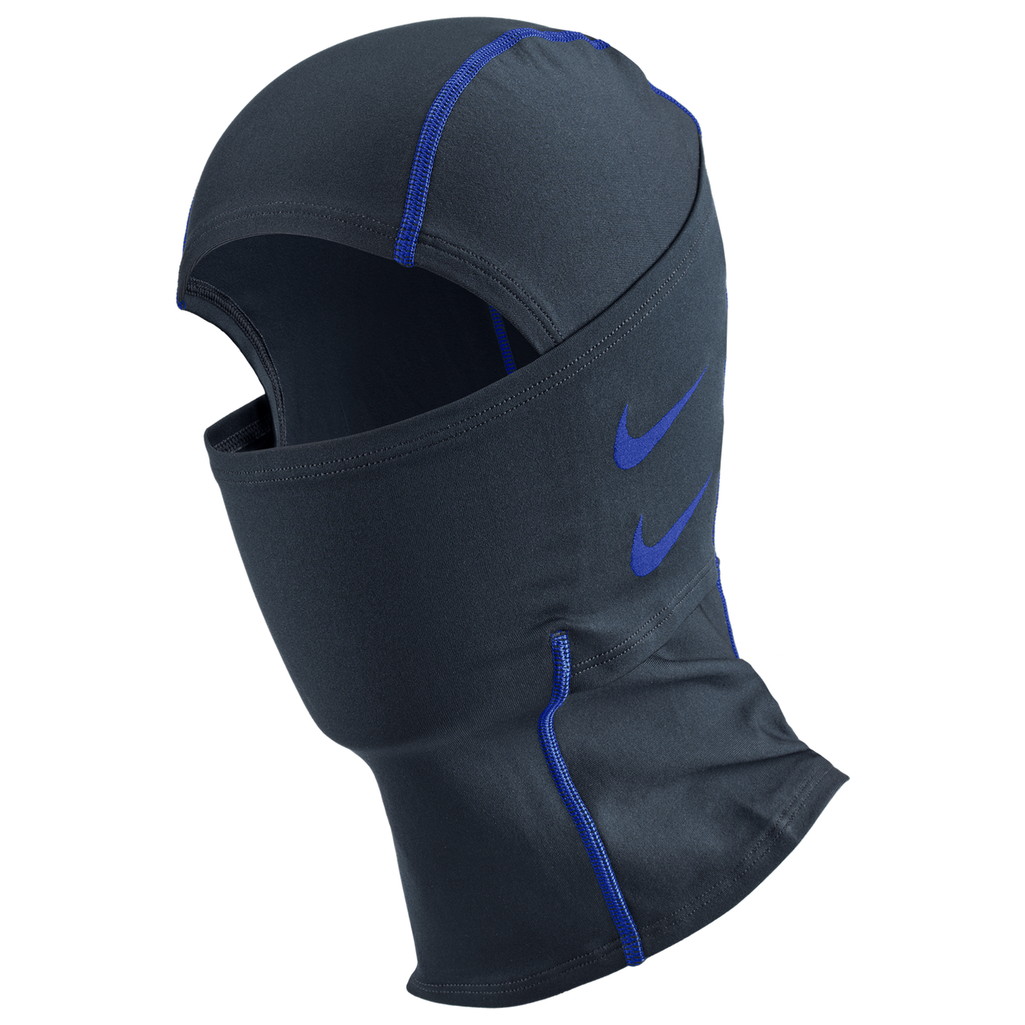 Nike Knit Hyperwarm Graphic Hood 2.0 - Men's - Obsidian/Royal Blue