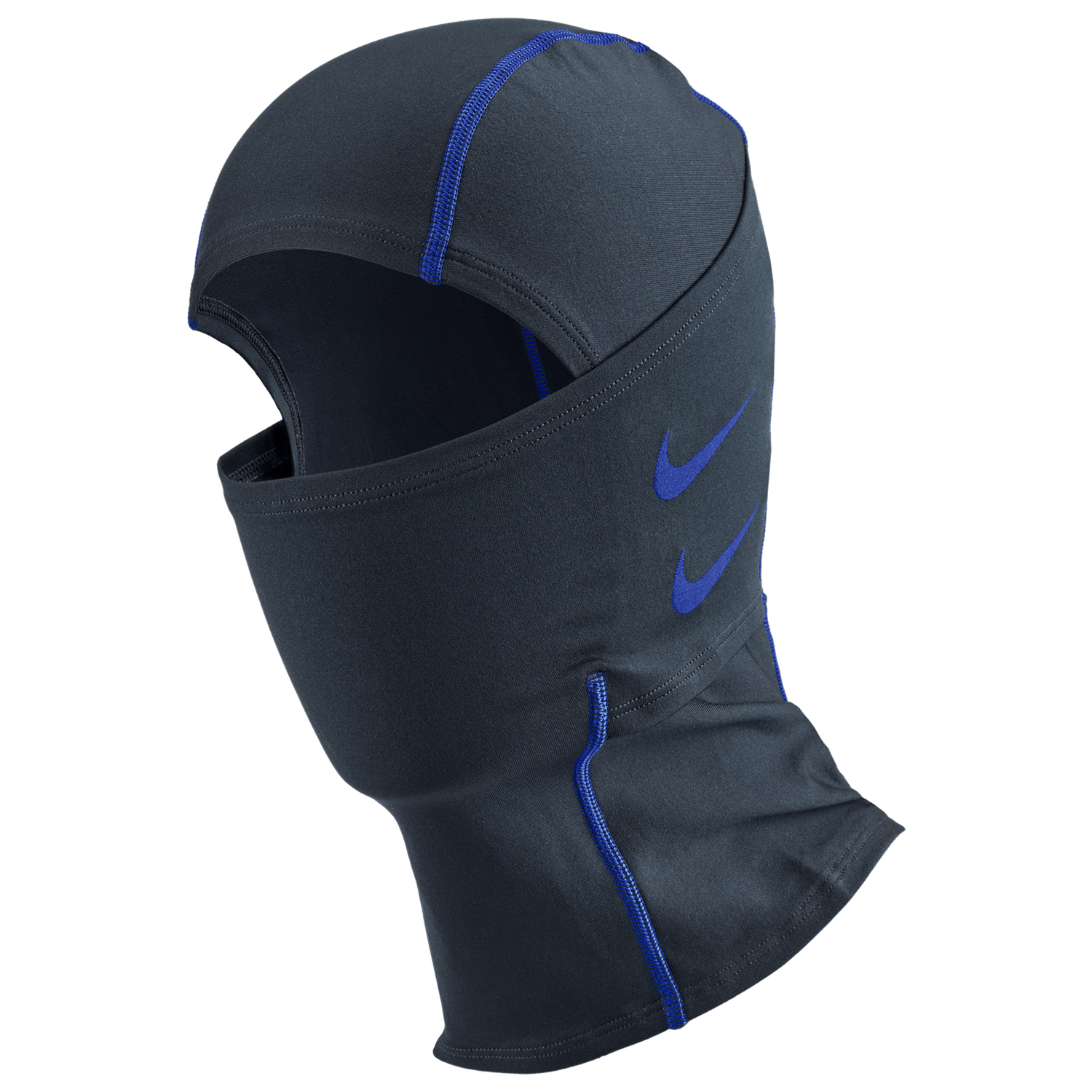 Nike Knit Hyperwarm Graphic Hood 2.0 - Men's - Obsidian/Royal Blue