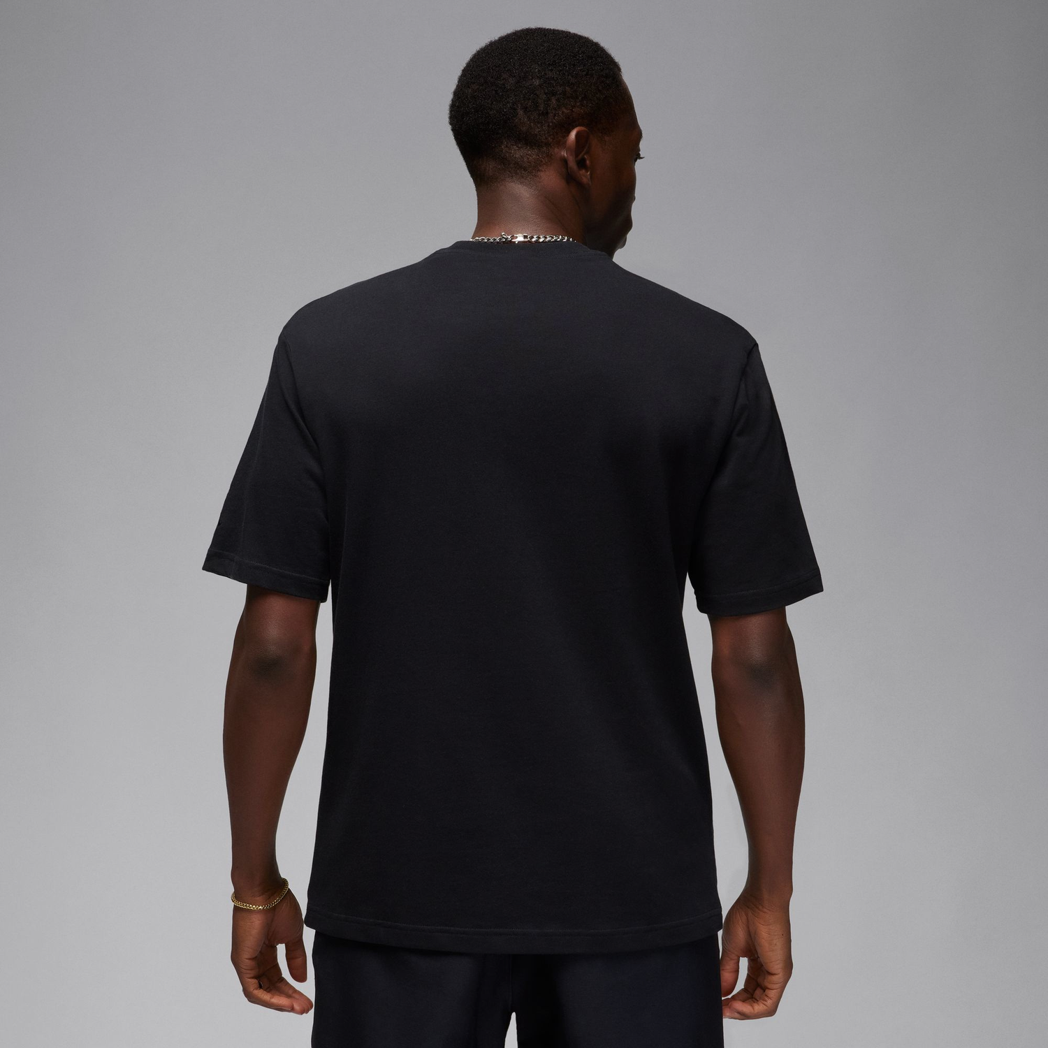 Jordan Sneaker Pitch Short Sleeve Crew - Men's - Black/Red