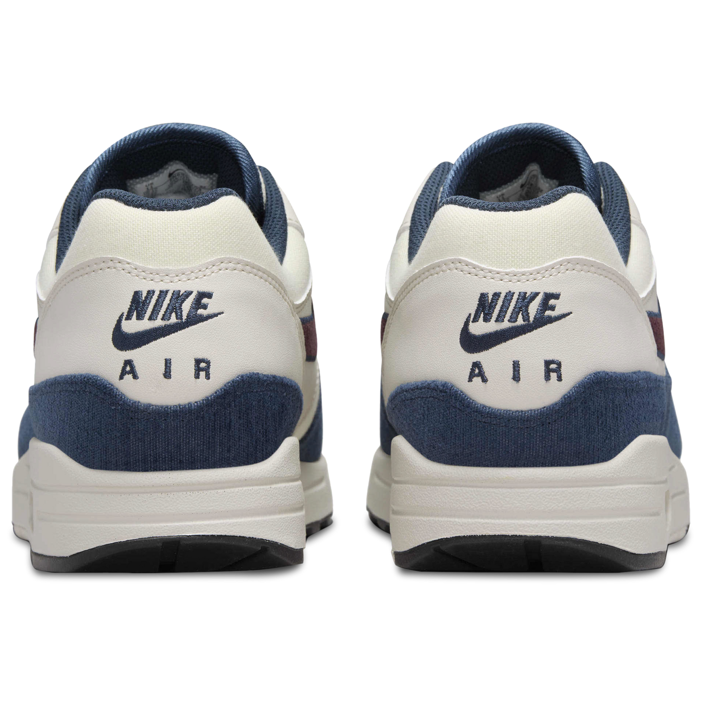 Nike Air Max 1 - Men's - Coconut Milk/Burgundy Crush