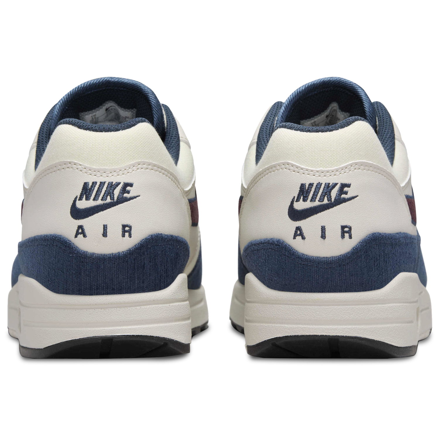 Nike Air Max 1 - Men's - Coconut Milk/Burgundy Crush