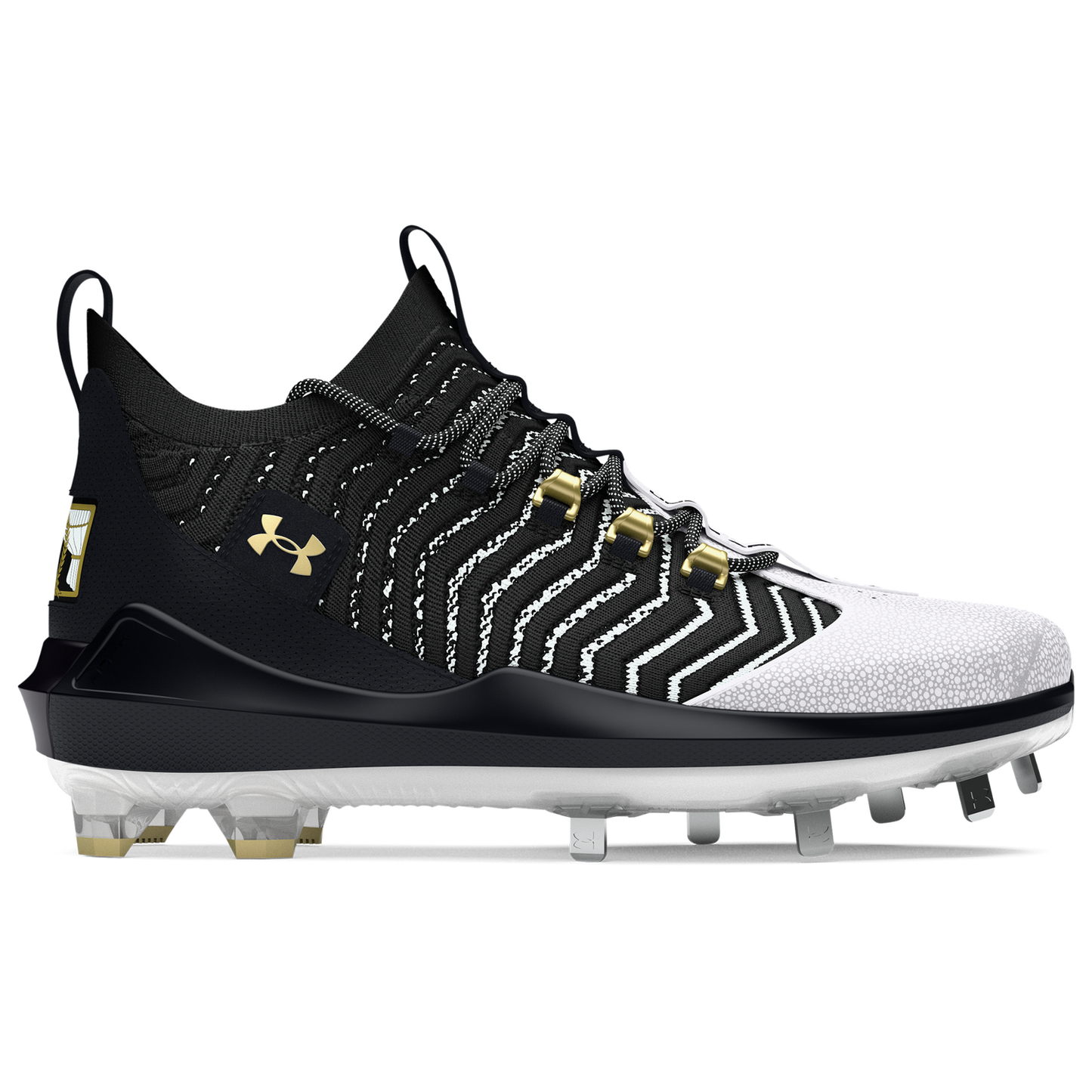 Under Armour Harper 9 Pro ST - Men's - Black/Black/Metallic Gold