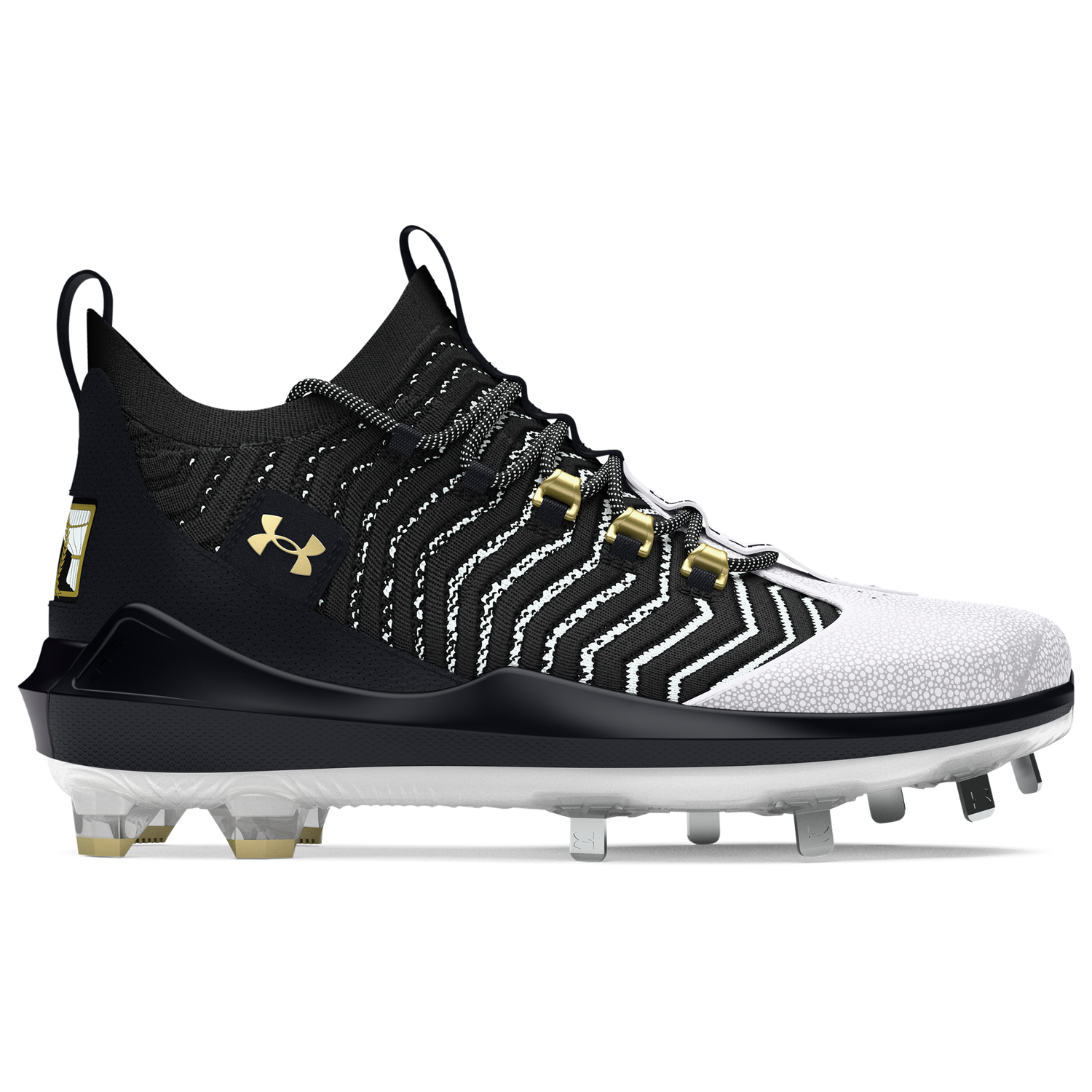 Under Armour Harper 9 Pro ST - Men's - Black/Black/Metallic Gold