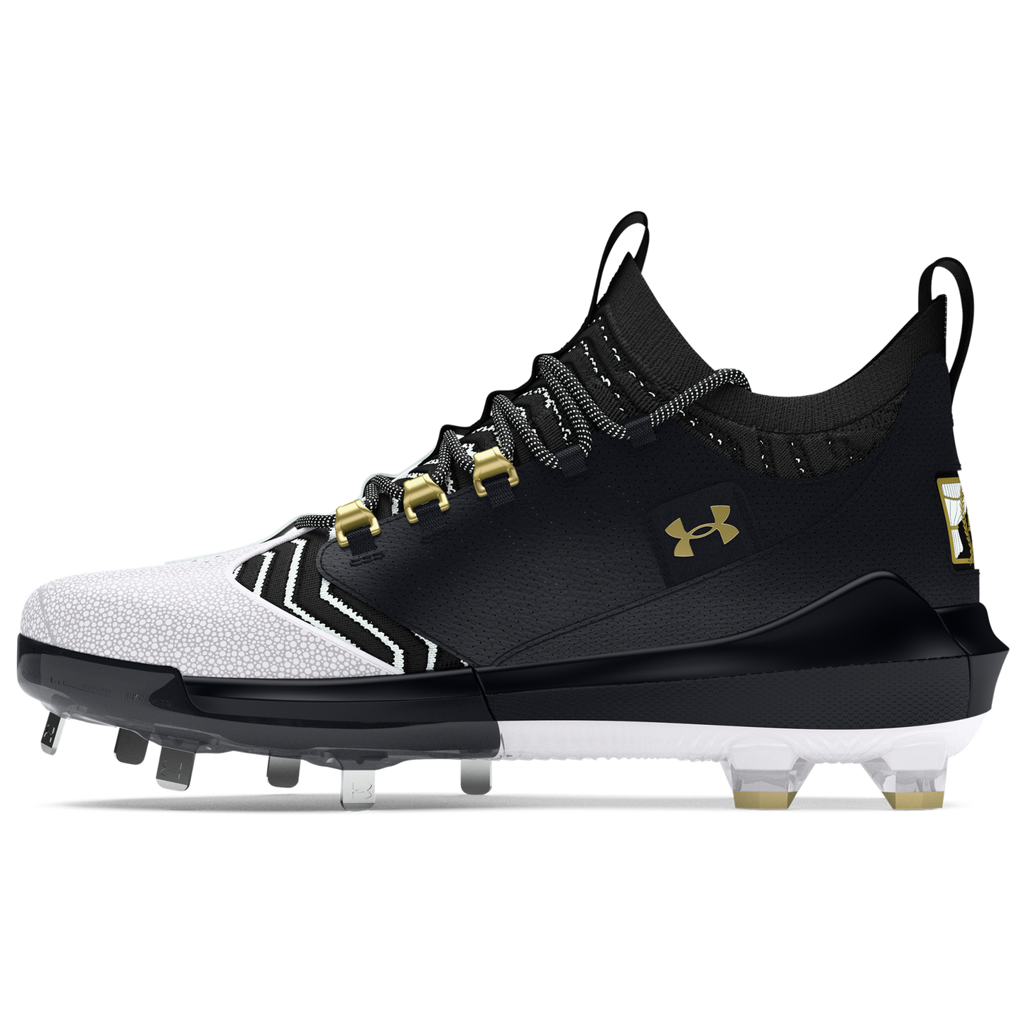 Under Armour Harper 9 Pro ST - Men's - Black/Black/Metallic Gold
