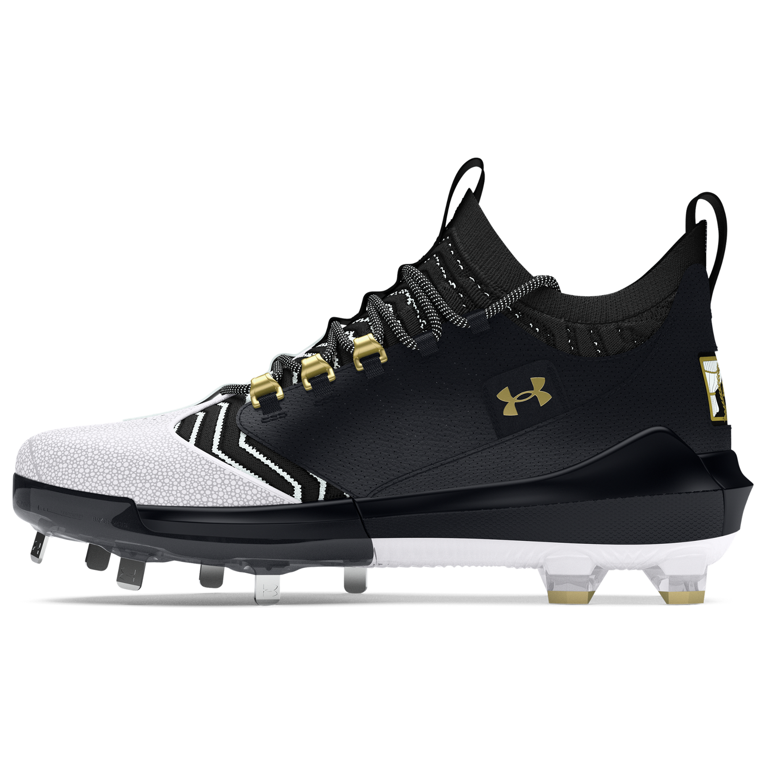 Under Armour Harper 9 Pro ST - Men's - Black/Black/Metallic Gold