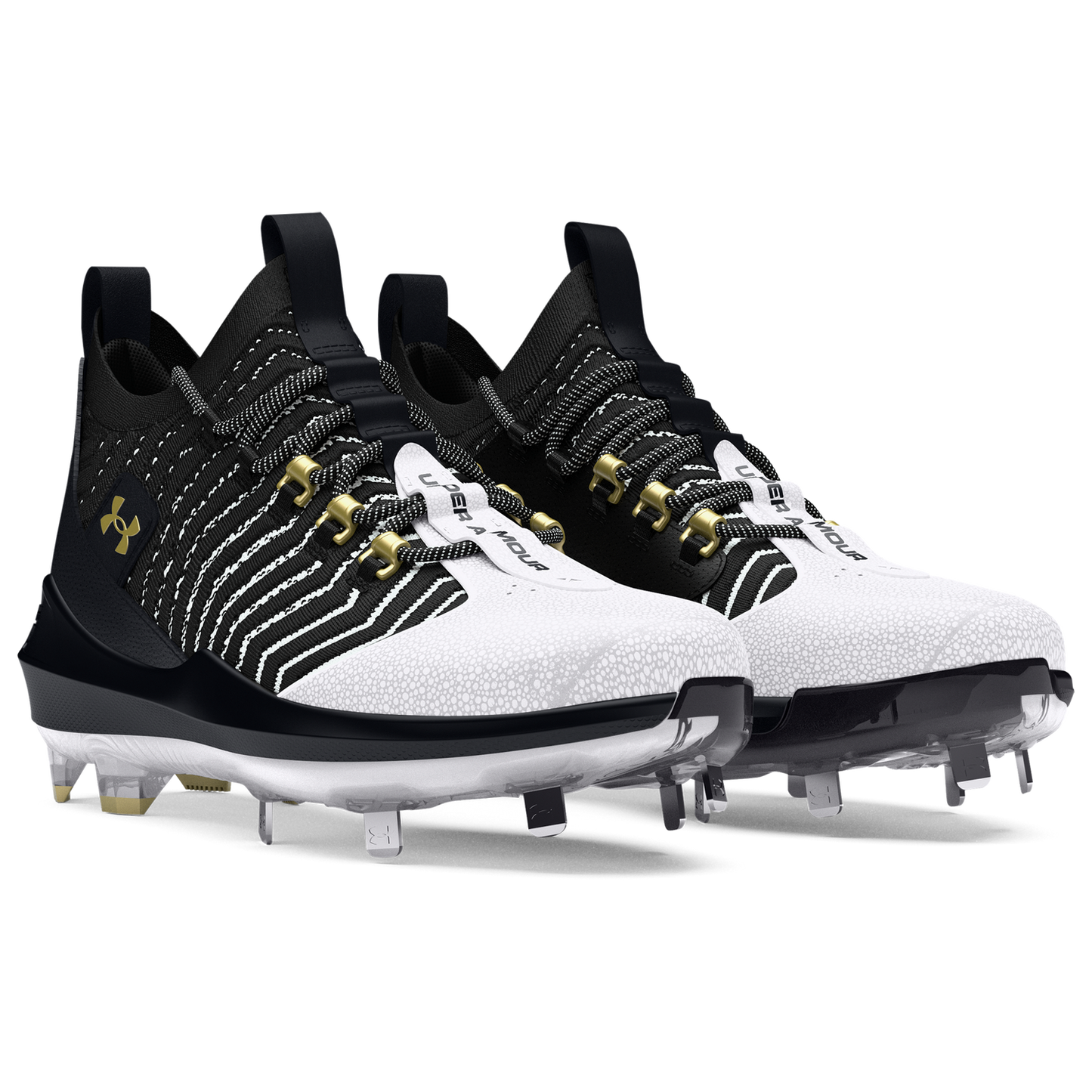 Under Armour Harper 9 Pro ST - Men's - Black/Black/Metallic Gold