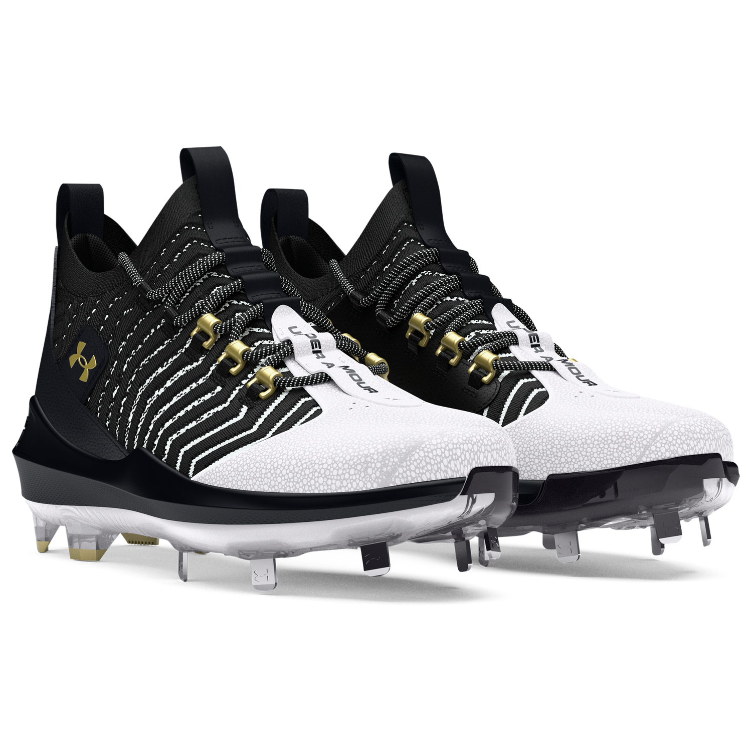 Under Armour Harper 9 Pro ST - Men's - Black/Black/Metallic Gold