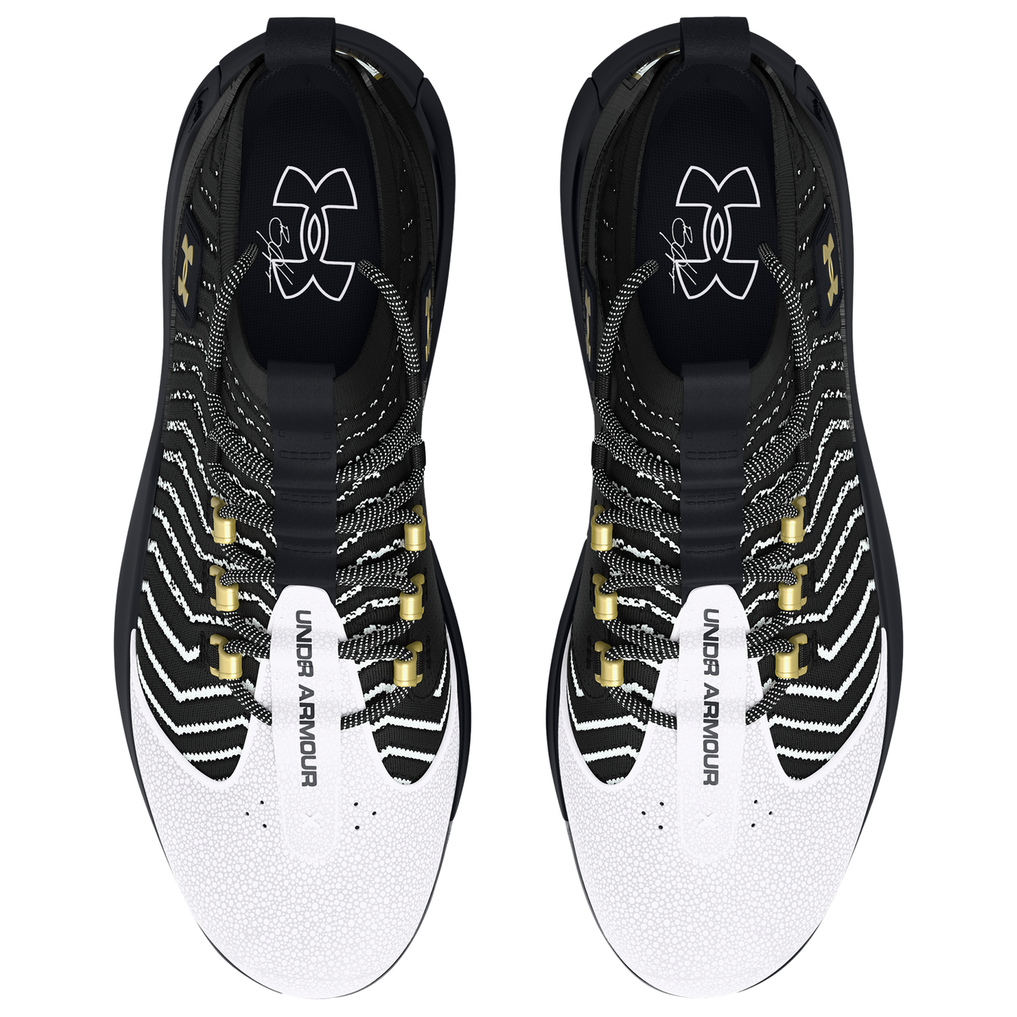 Under Armour Harper 9 Pro ST - Men's - Black/Black/Metallic Gold