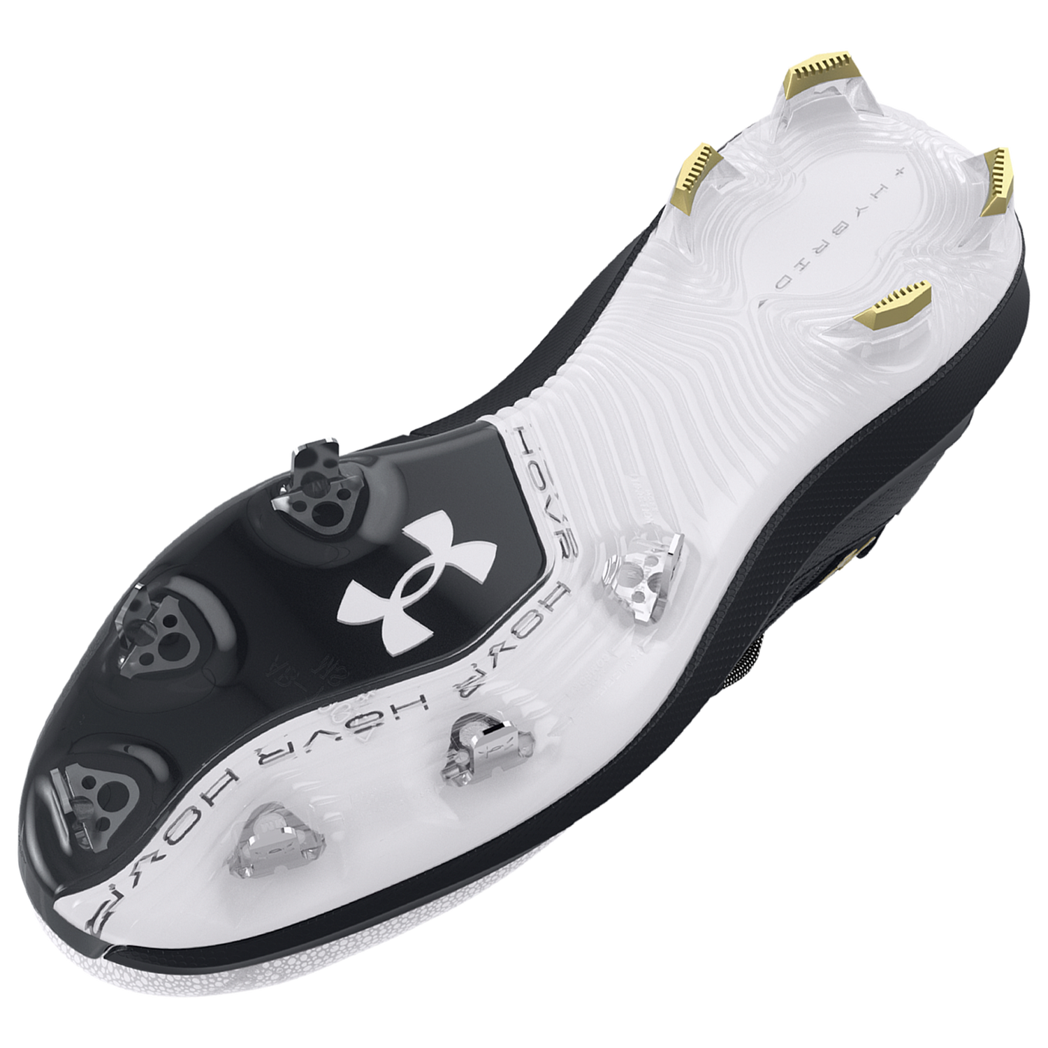 Under Armour Harper 9 Pro ST - Men's - Black/Black/Metallic Gold
