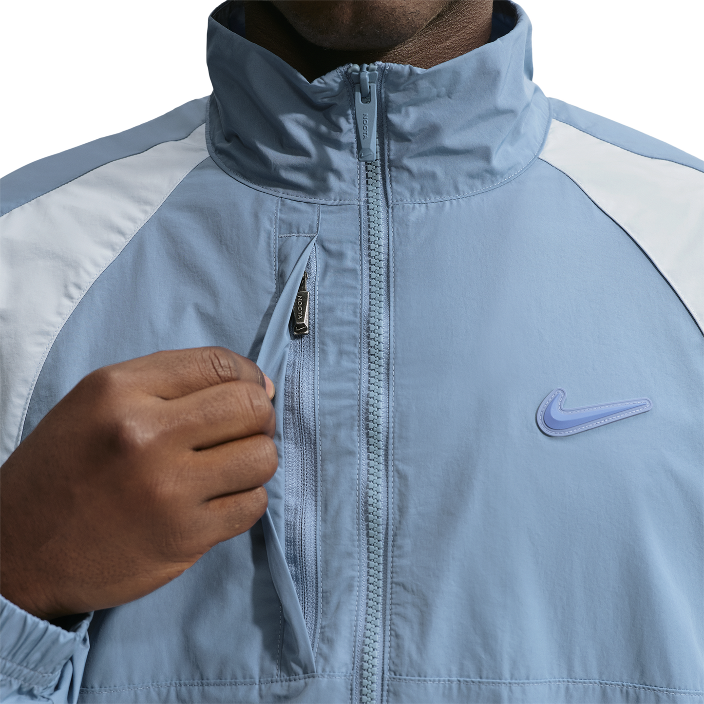 Nike NRG Nocta Woven Track Jacket - Men's - Blue/Blue