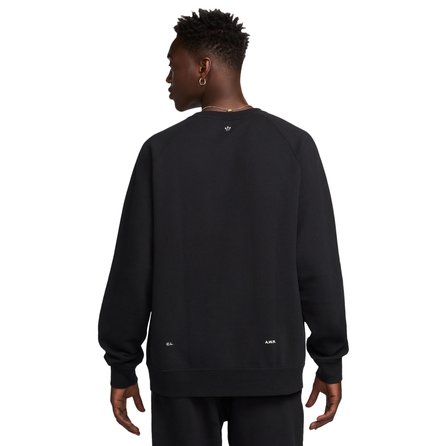 Nike NRG Nocta CS Fleece Crew - Men's - White/Black