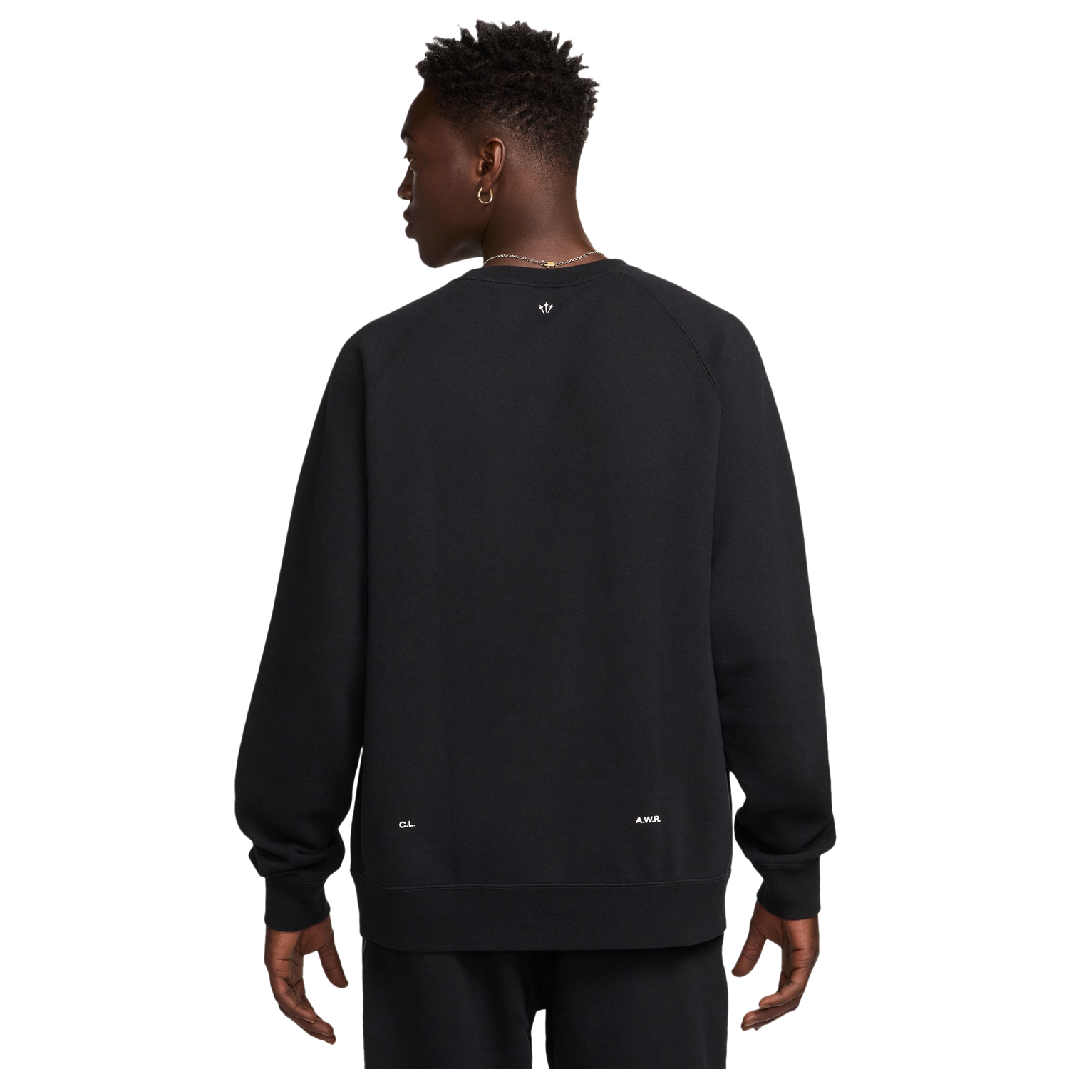 Nike NRG Nocta CS Fleece Crew - Men's - White/Black