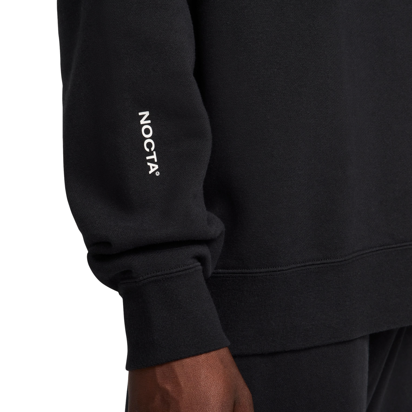 Nike NRG Nocta CS Fleece Crew - Men's - White/Black