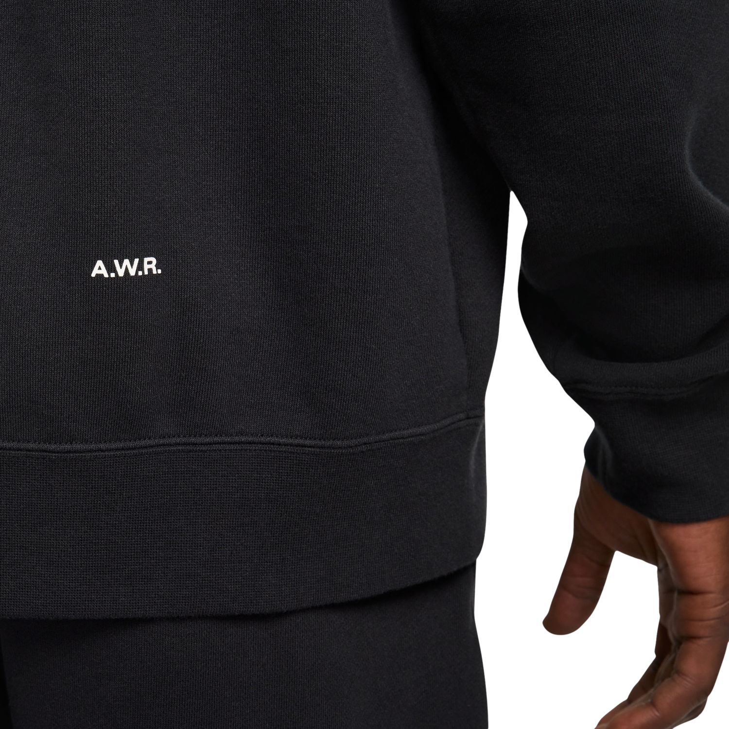 Nike NRG Nocta CS Fleece Crew - Men's - White/Black