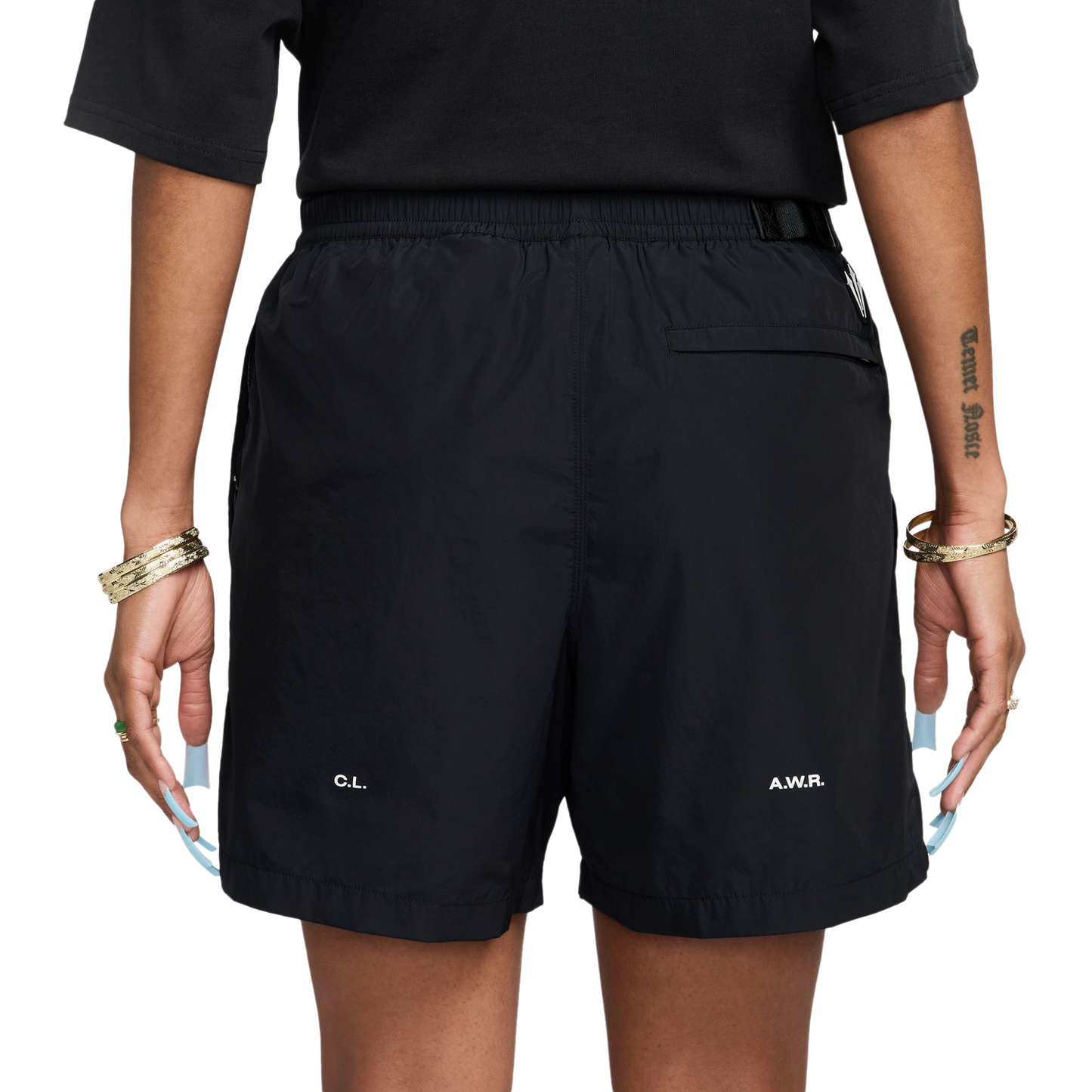 Nike NRG Nocta CS Woven Shorts - Men's - Black/White