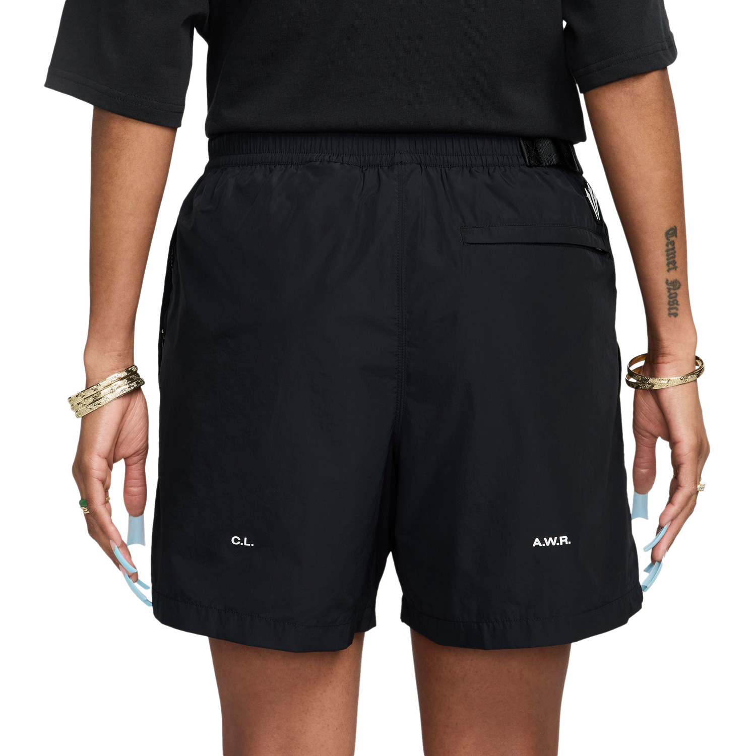 Nike NRG Nocta CS Woven Shorts - Men's - Black/White