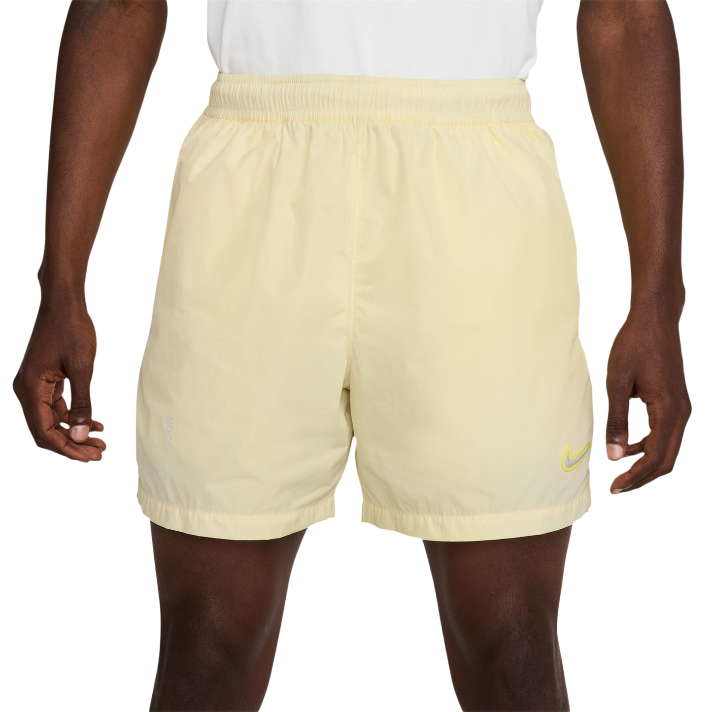 Nike NRG Nocta CS Woven Shorts - Men's - Yellow/Gray