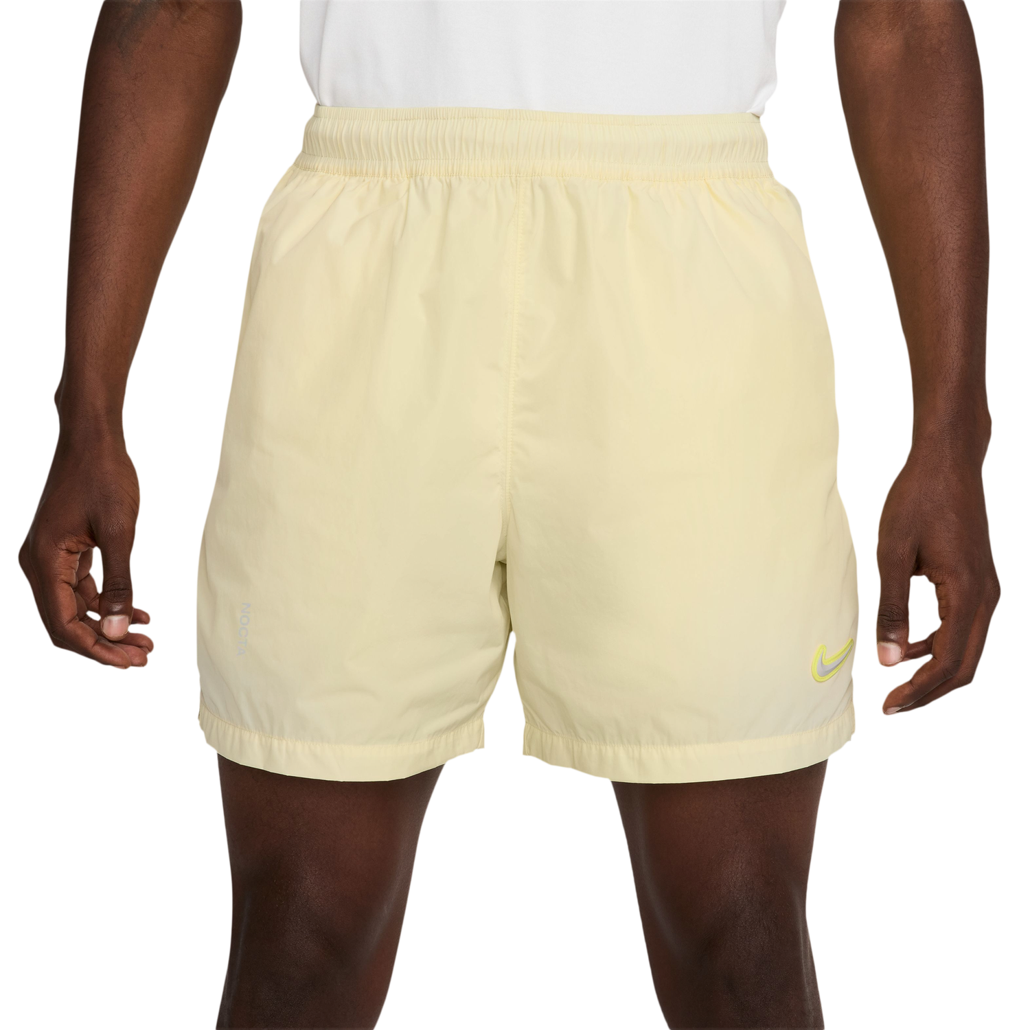 Nike NRG Nocta CS Woven Shorts - Men's - Yellow/Gray
