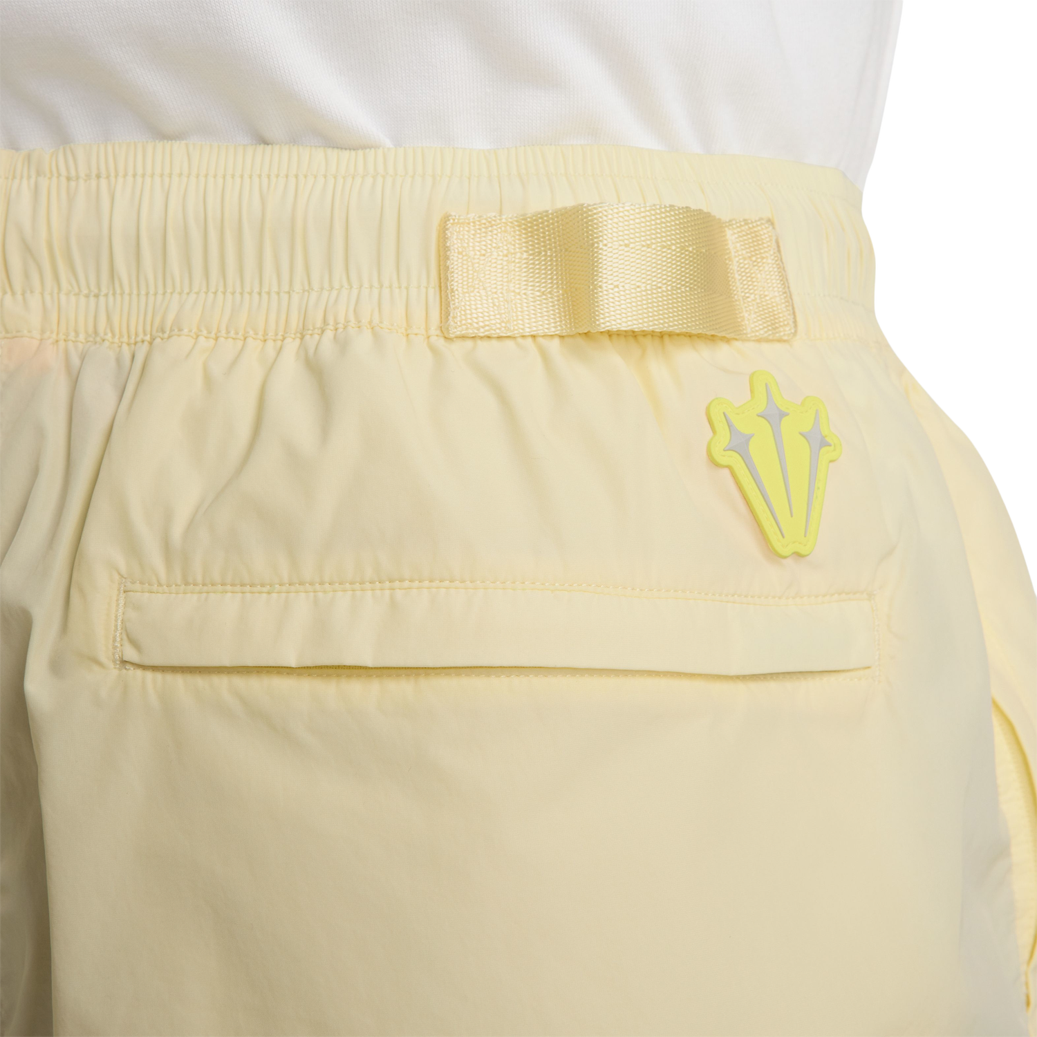 Nike NRG Nocta CS Woven Shorts - Men's - Yellow/Gray