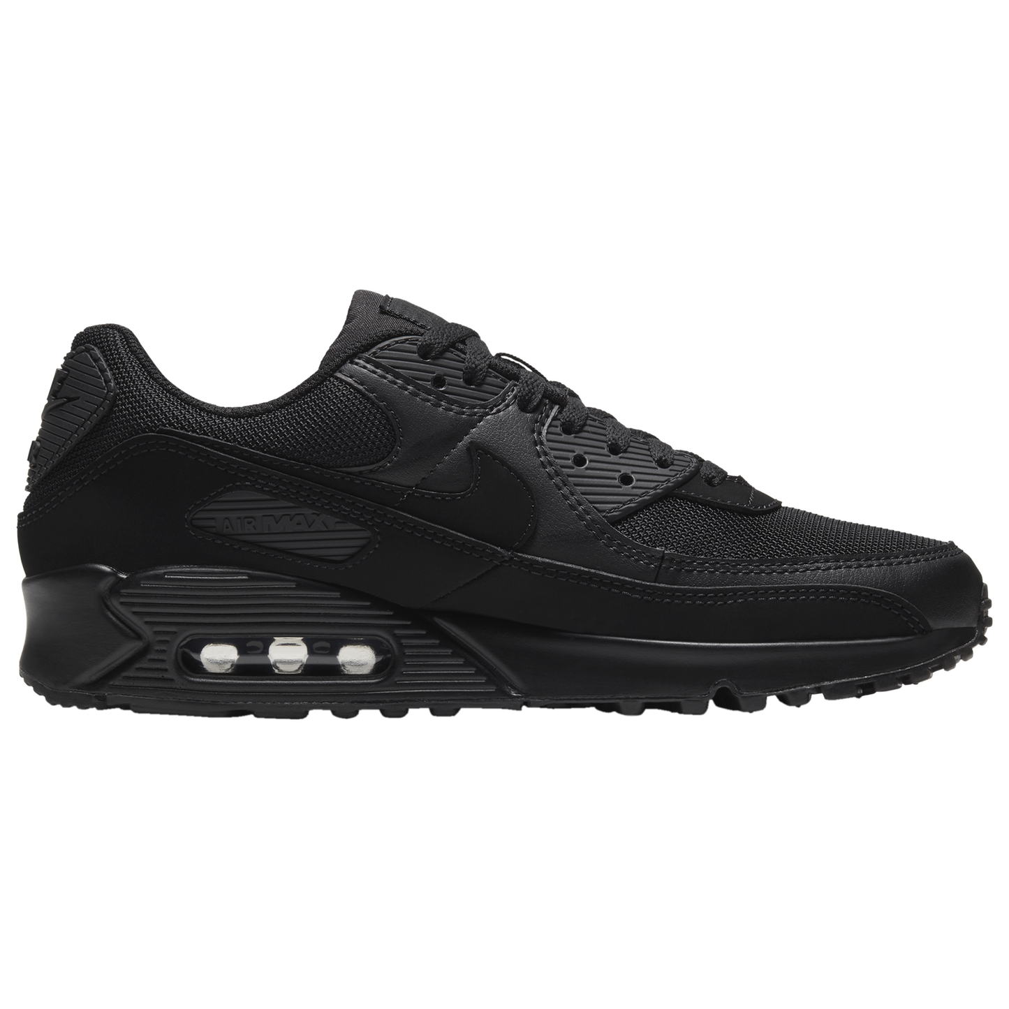 Nike Air Max 90 - Men's - Black/Black/Black