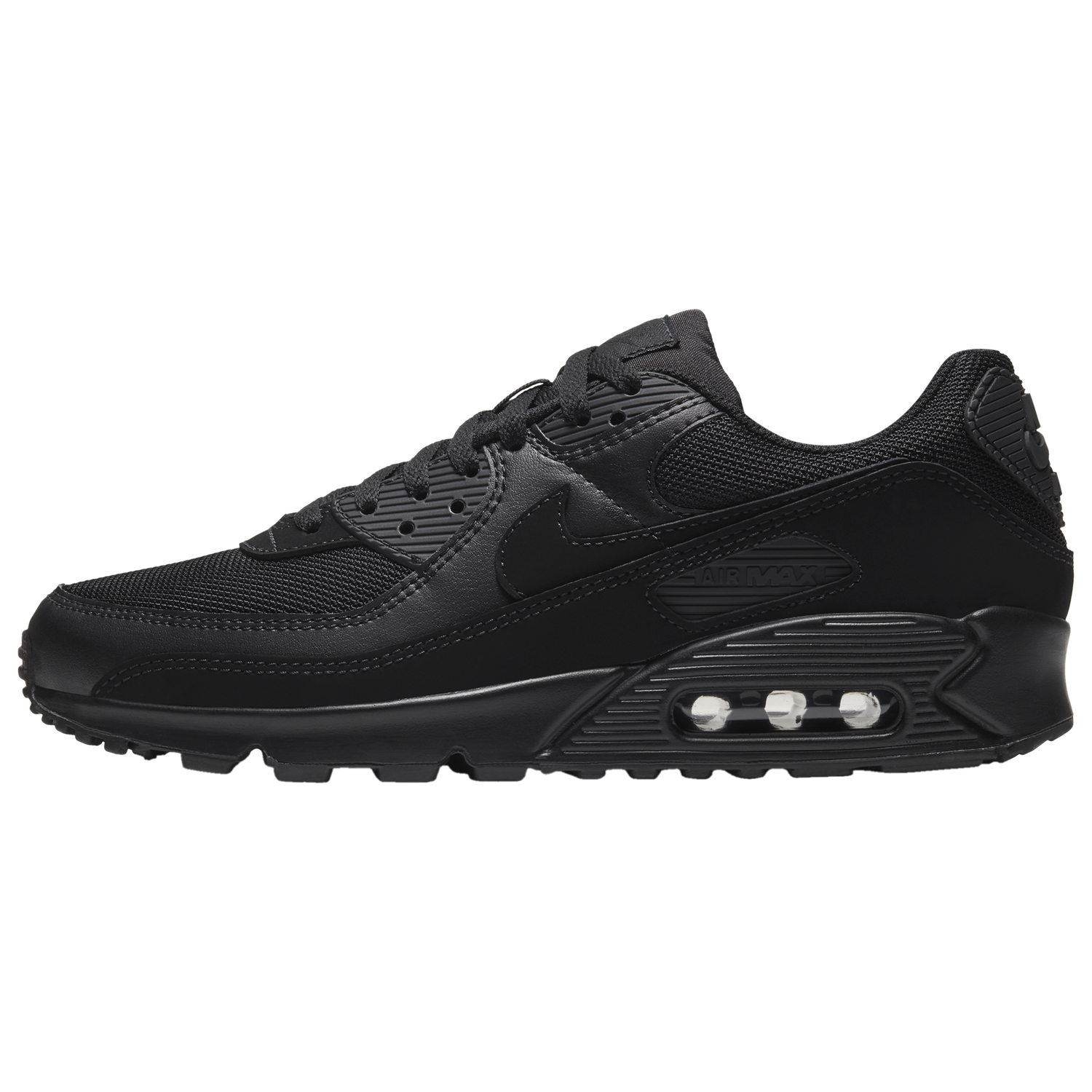 Nike Air Max 90 - Men's - Black/Black/Black
