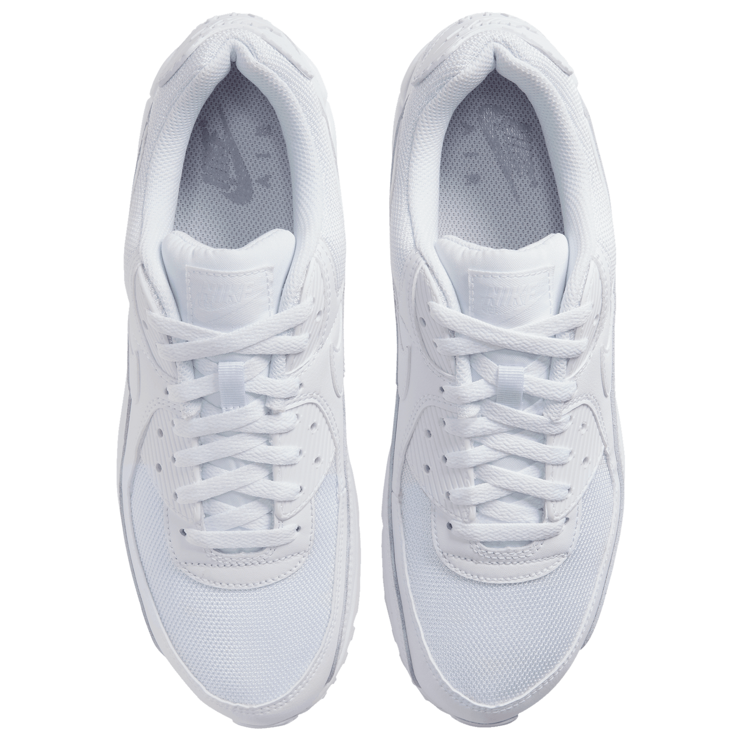 Nike Air Max 90 - Men's - White/White/Wolf Grey