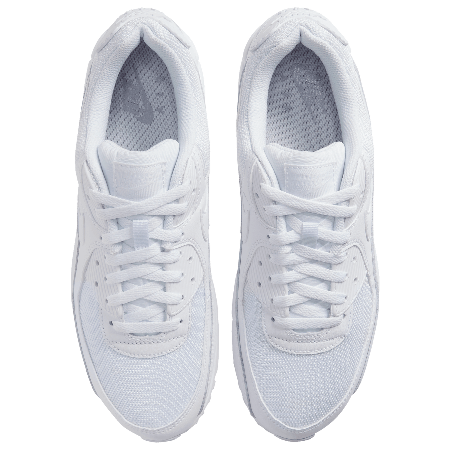 Nike Air Max 90 - Men's - White/White/Wolf Grey