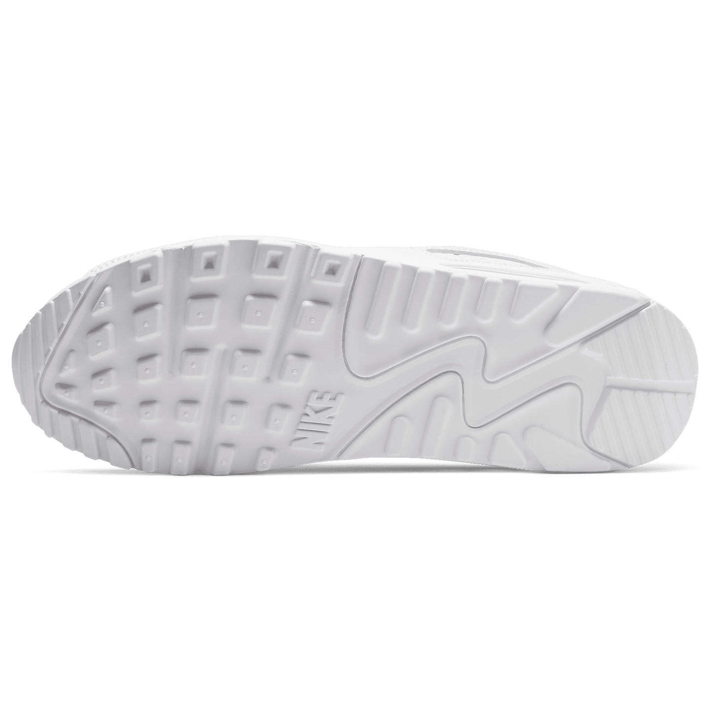 Nike Air Max 90 - Men's - White/White/Wolf Grey
