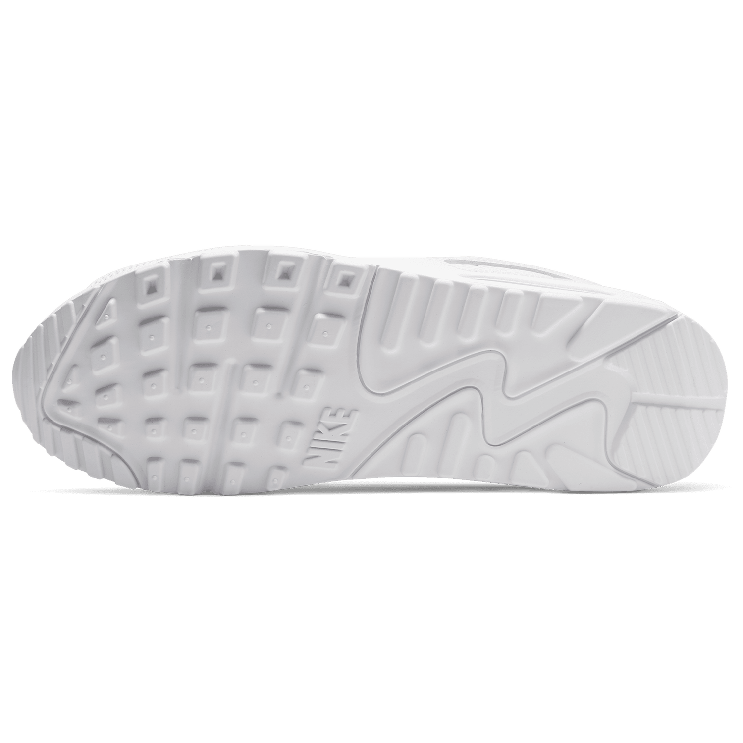 Nike Air Max 90 - Men's - White/White/Wolf Grey