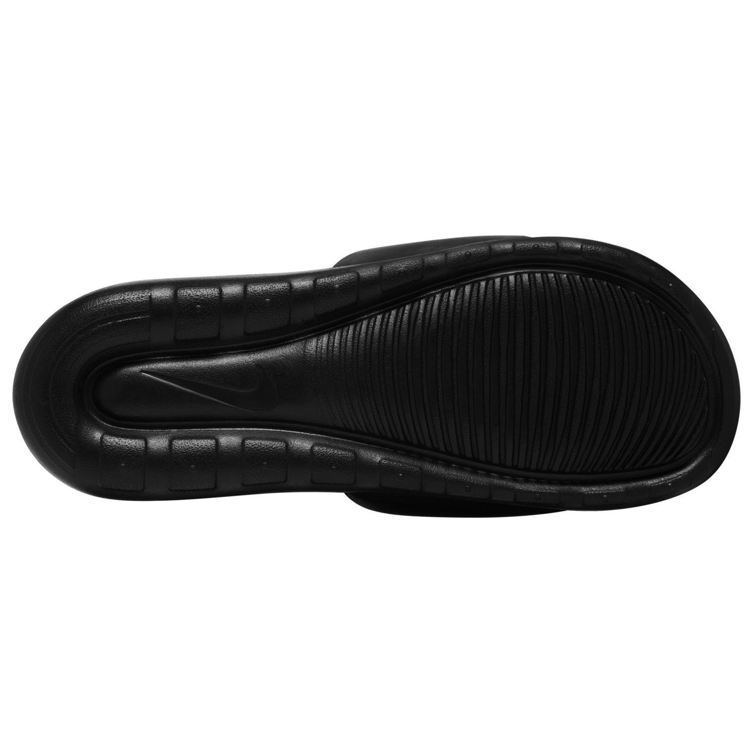 Nike Victori One Slides - Men's - Black/Black/White