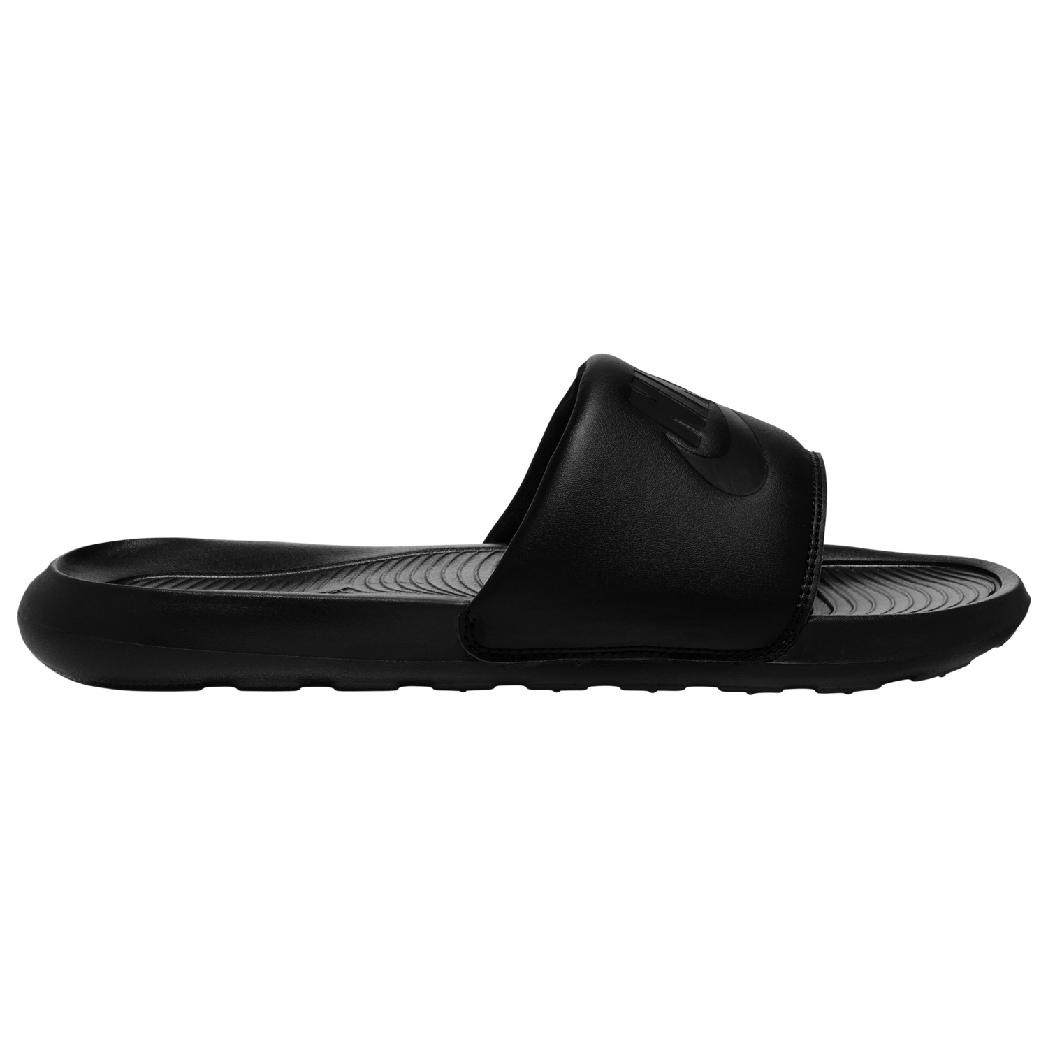Nike Victori One Slides - Men's - Black/Black/Black