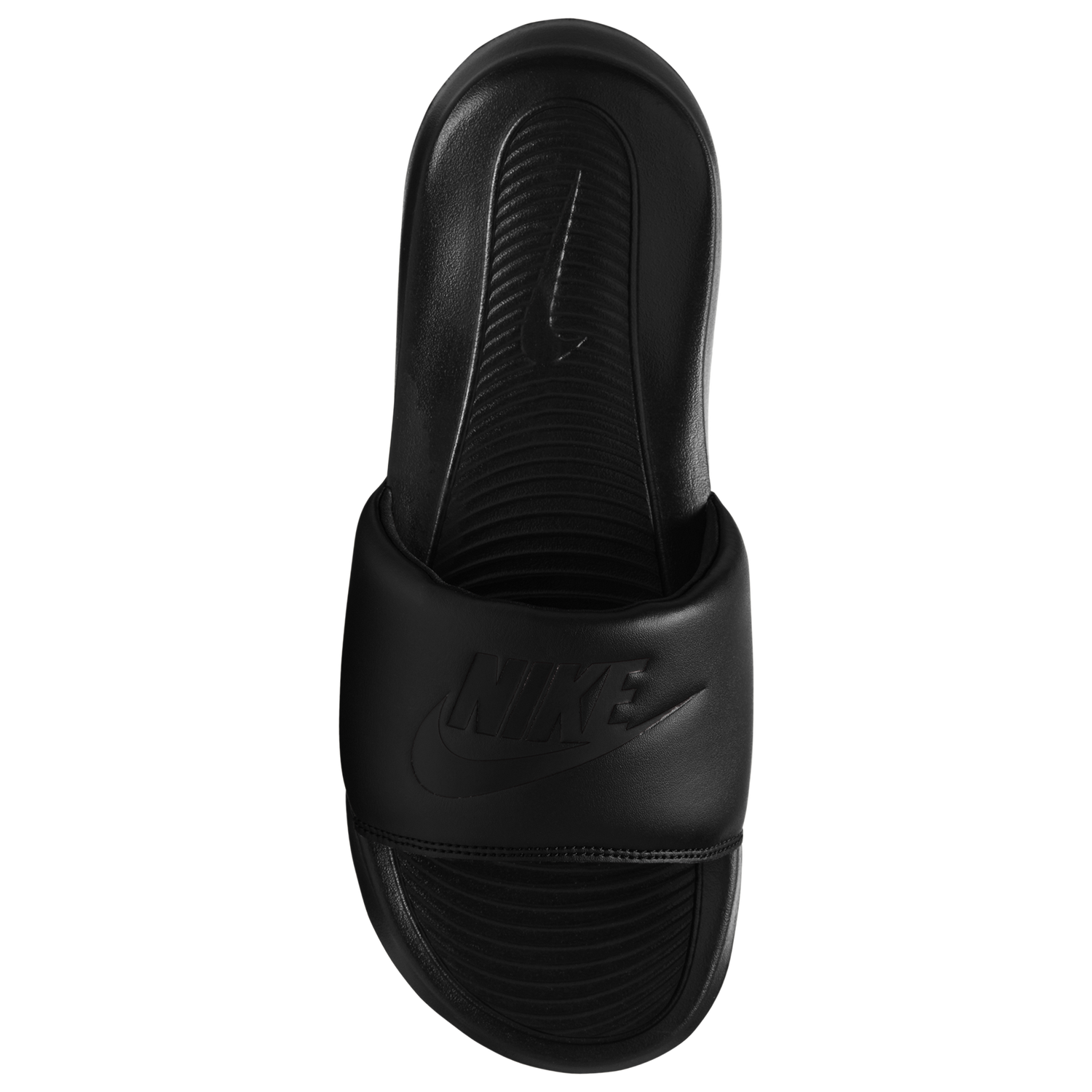 Nike Victori One Slides - Men's - Black/Black/Black
