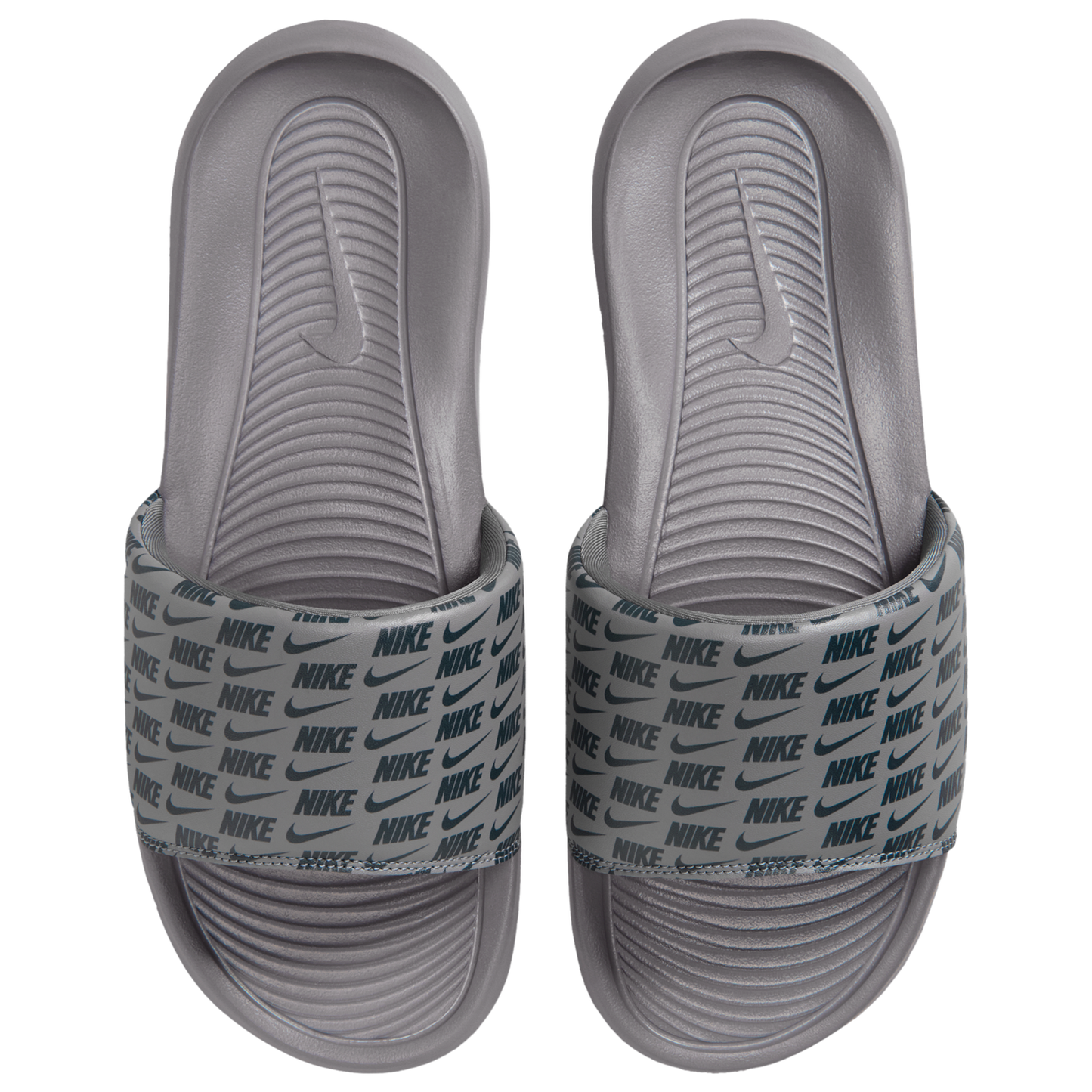 Nike Victori One Slides - Men's - Pencil Point/Anthracite