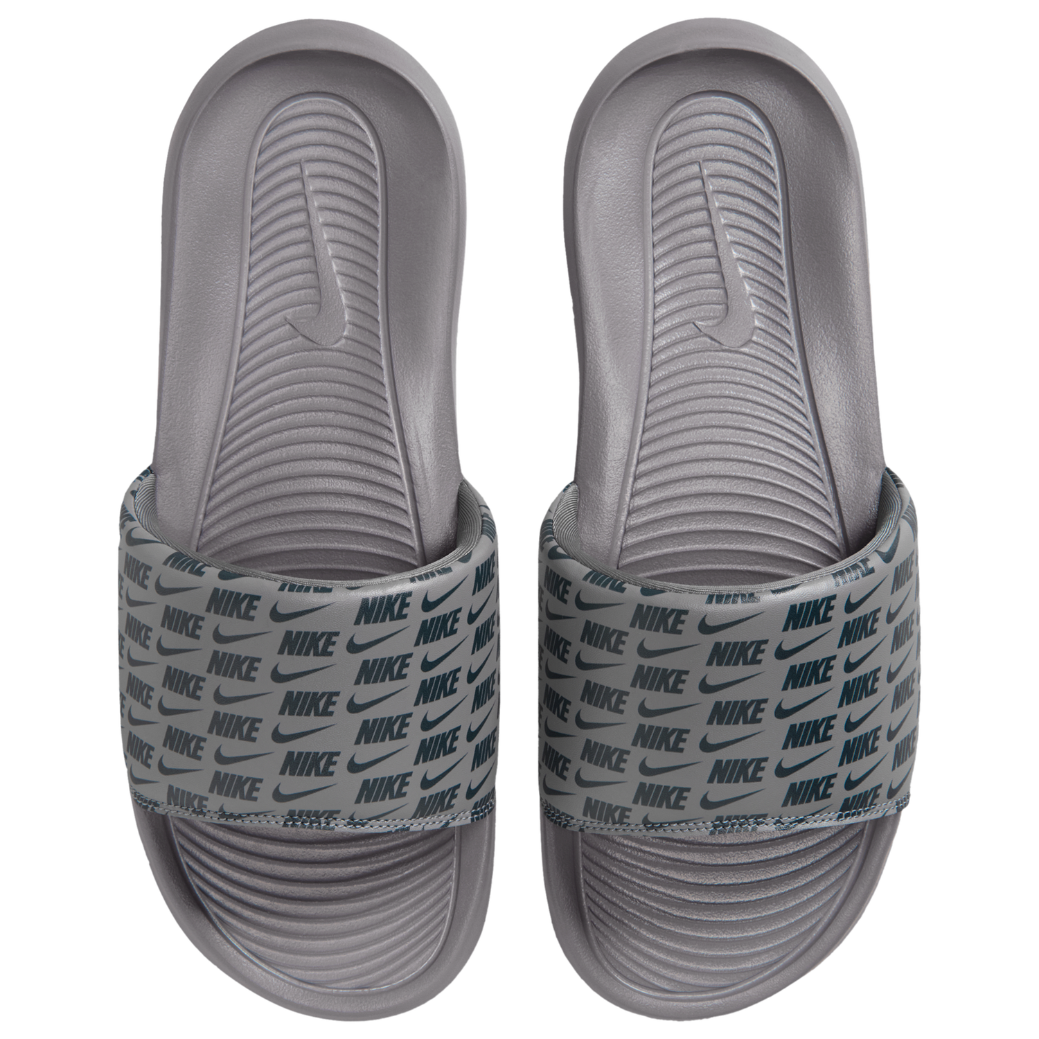 Nike Victori One Slides - Men's - Pencil Point/Anthracite