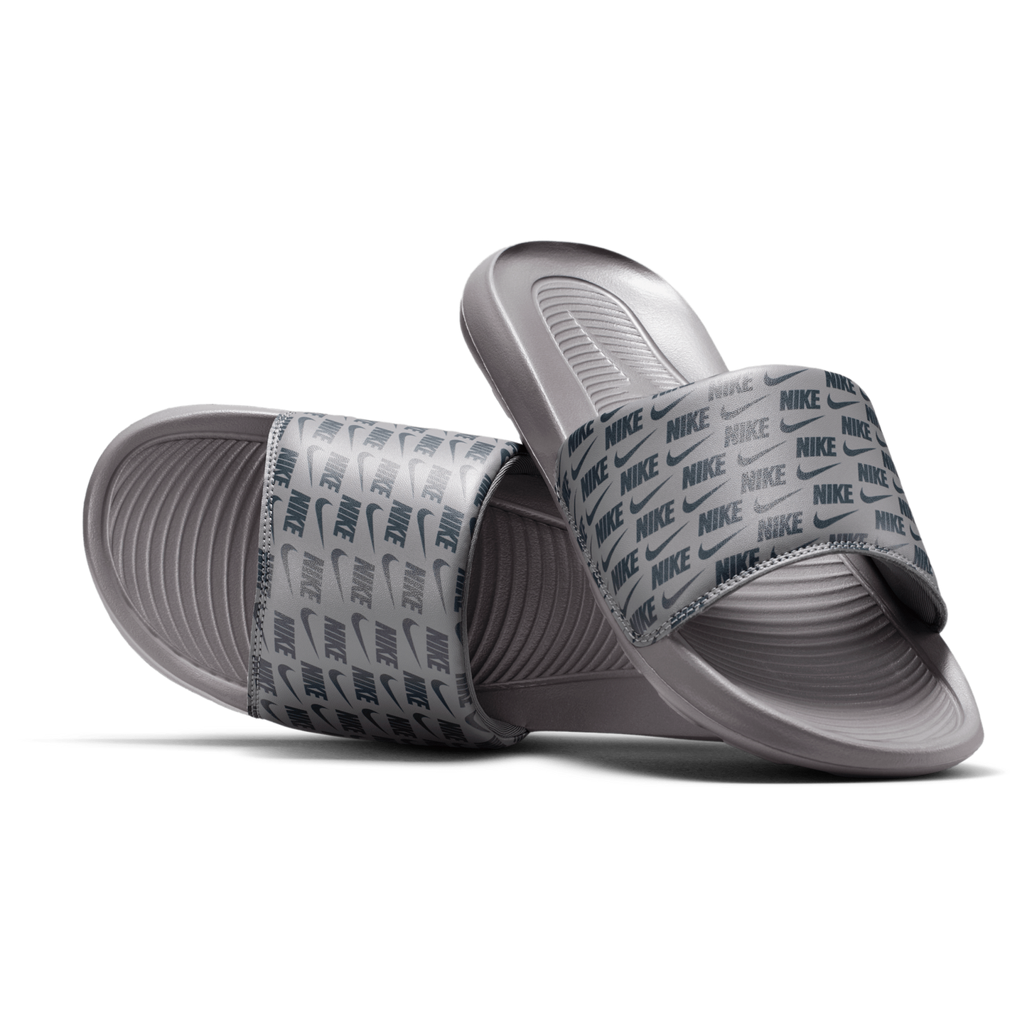 Nike Victori One Slides - Men's - Pencil Point/Anthracite