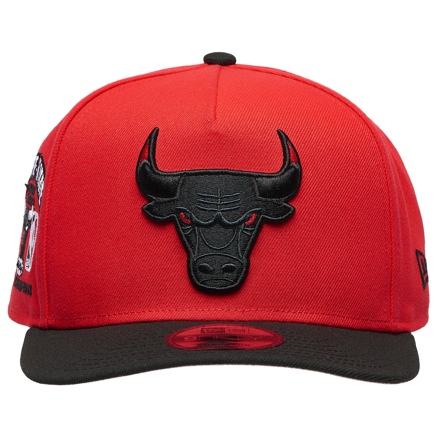 New Era 950 A-Frame Curve 3x Champ BU FDR Cap - Men's - Red/Black