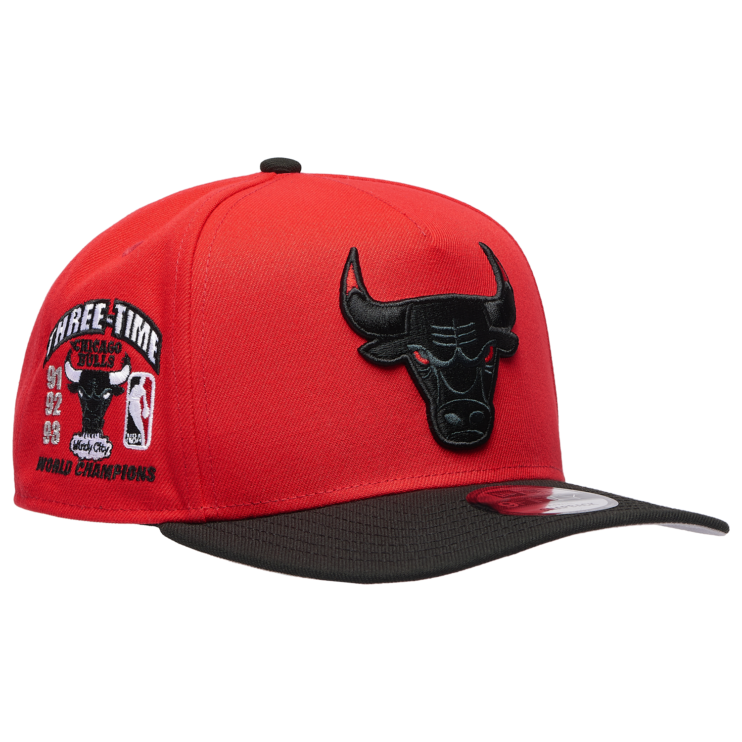 New Era 950 A-Frame Curve 3x Champ BU FDR Cap - Men's - Red/Black