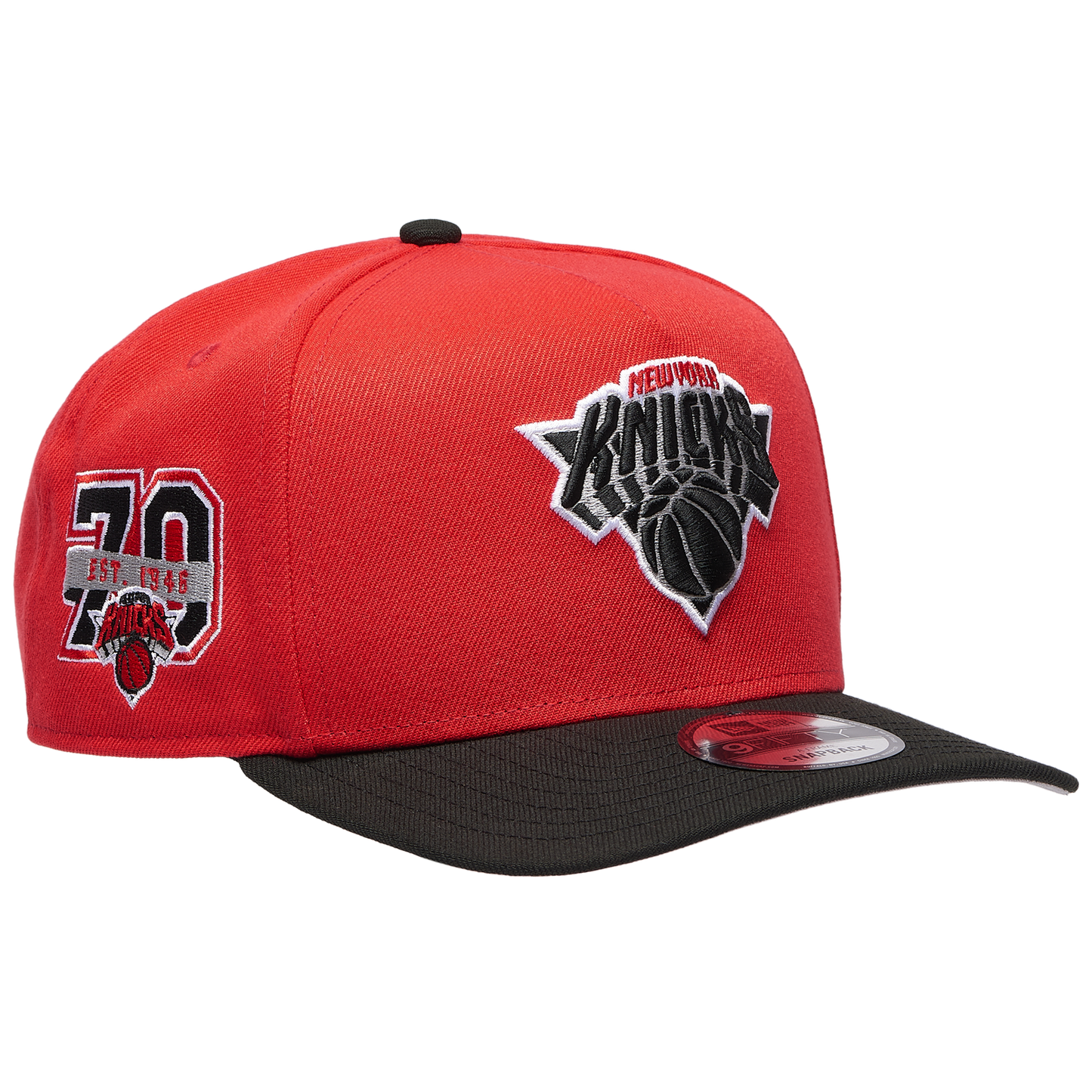 New Era 950 A-Frame Curve Champ KN FDR Cap - Men's - Red/Black