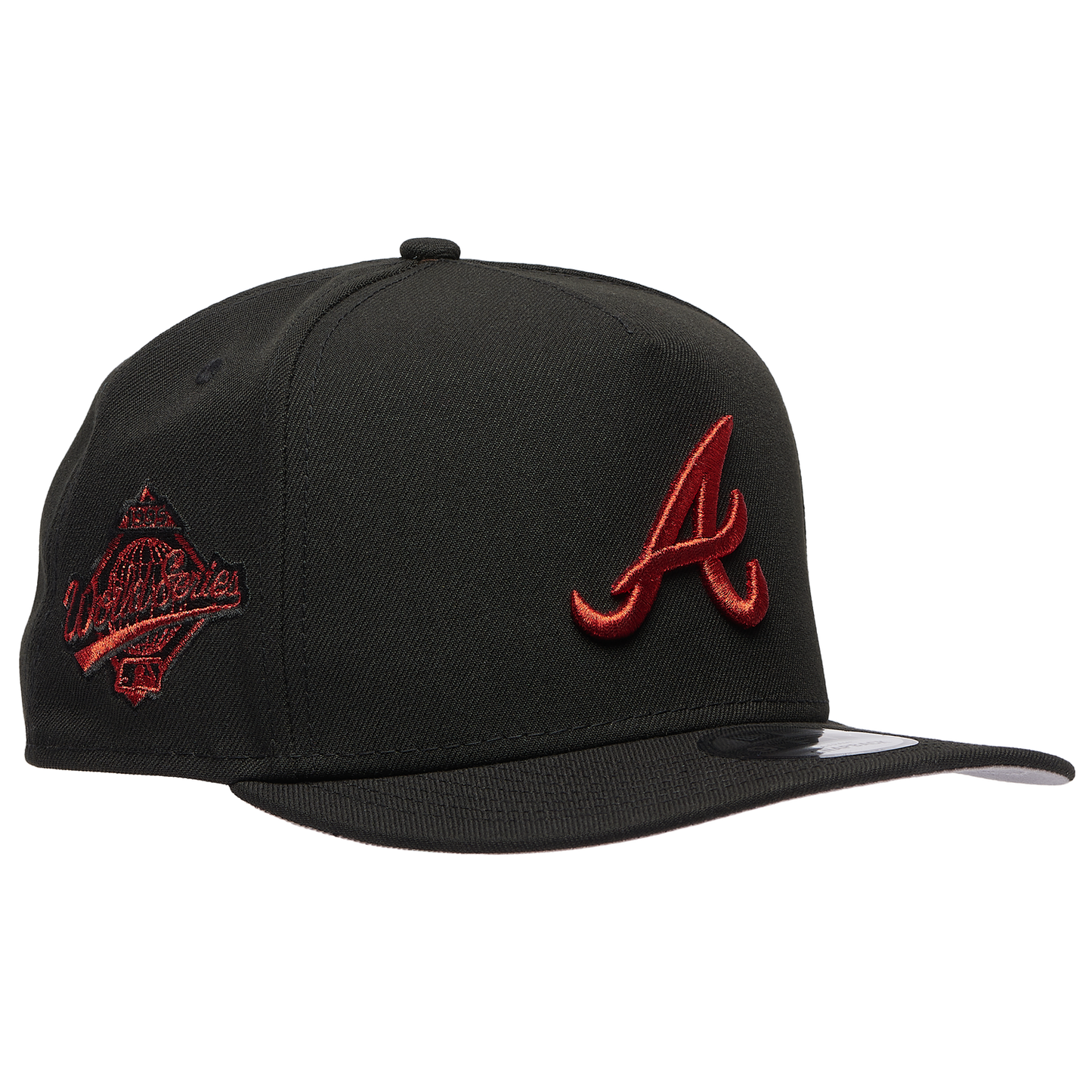 New Era LA Dodgers 26 Wrld Srs 950 AF Curve Cap - Men's - Red/Black