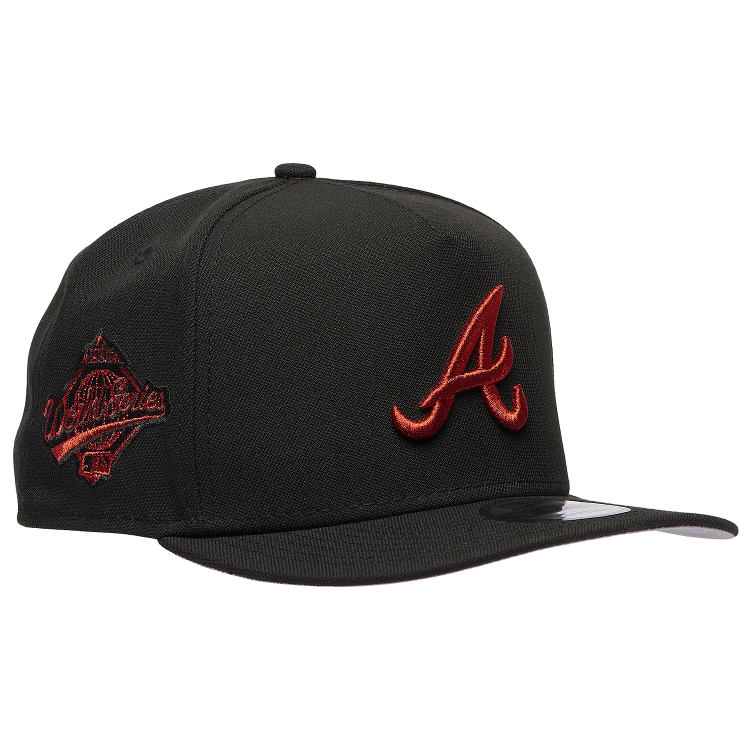 New Era LA Dodgers 26 Wrld Srs 950 AF Curve Cap - Men's - Red/Black