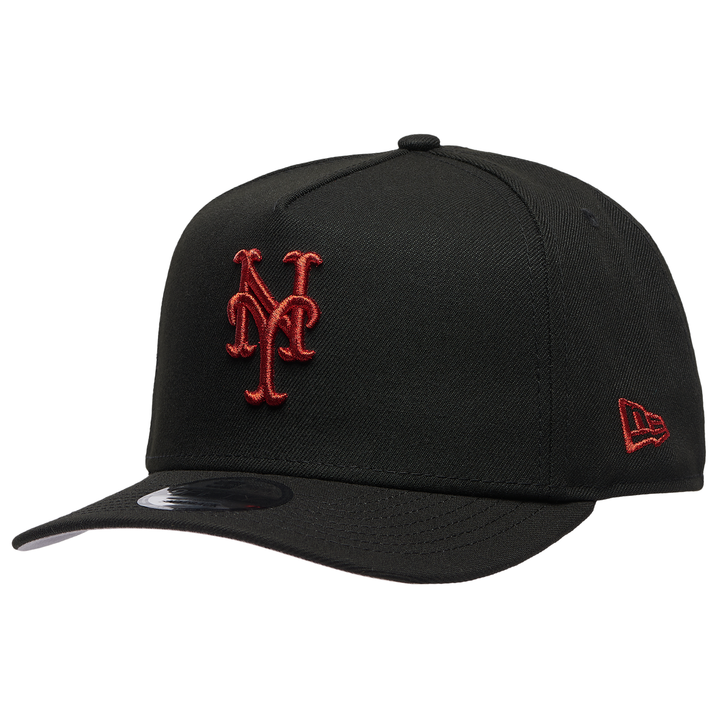 New Era Astros 9FIFTY AF Curve Cap - Men's - Black/Red