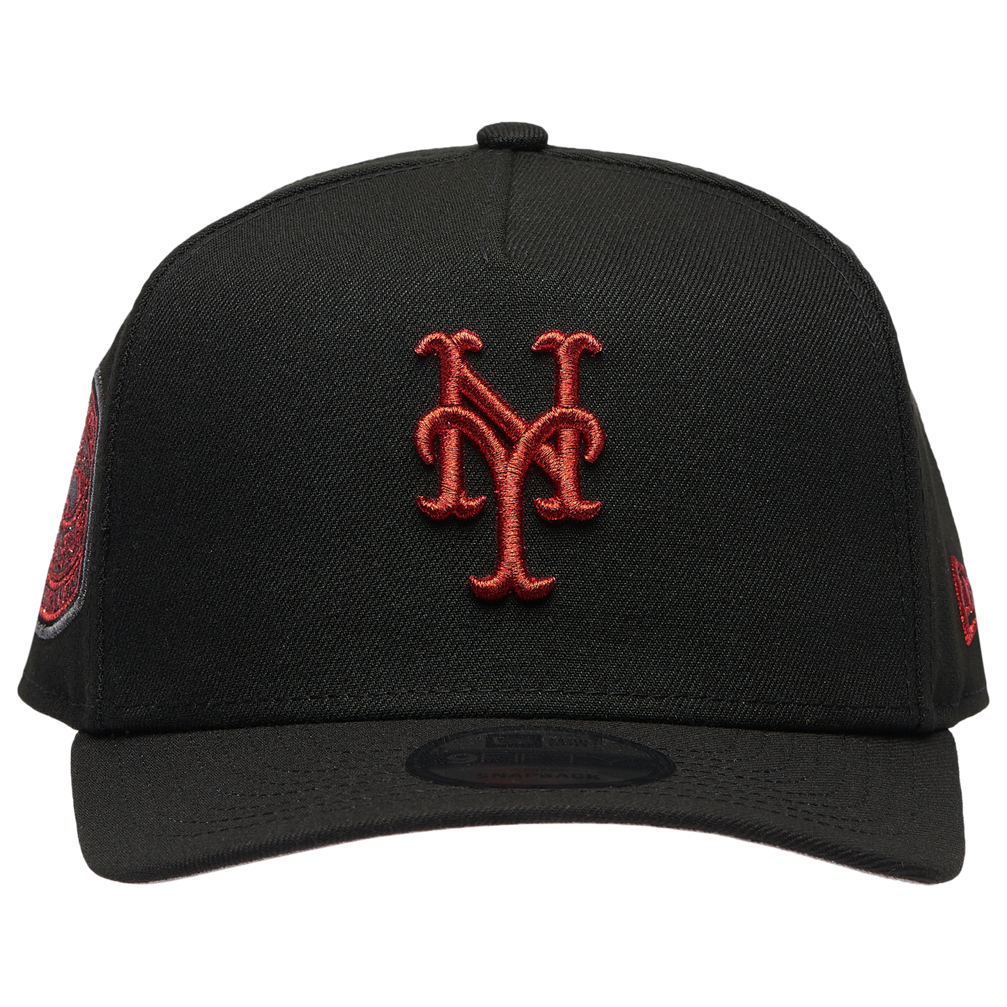 New Era Astros 9FIFTY AF Curve Cap - Men's - Black/Red