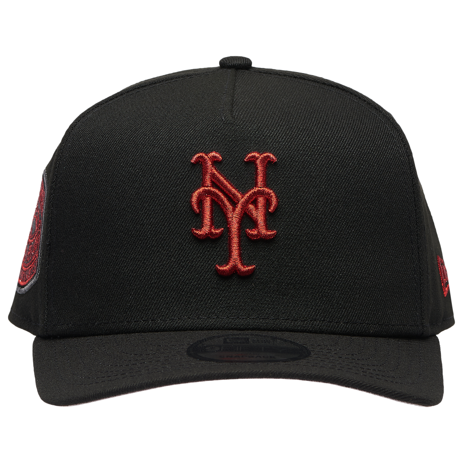 New Era Astros 9FIFTY AF Curve Cap - Men's - Black/Red