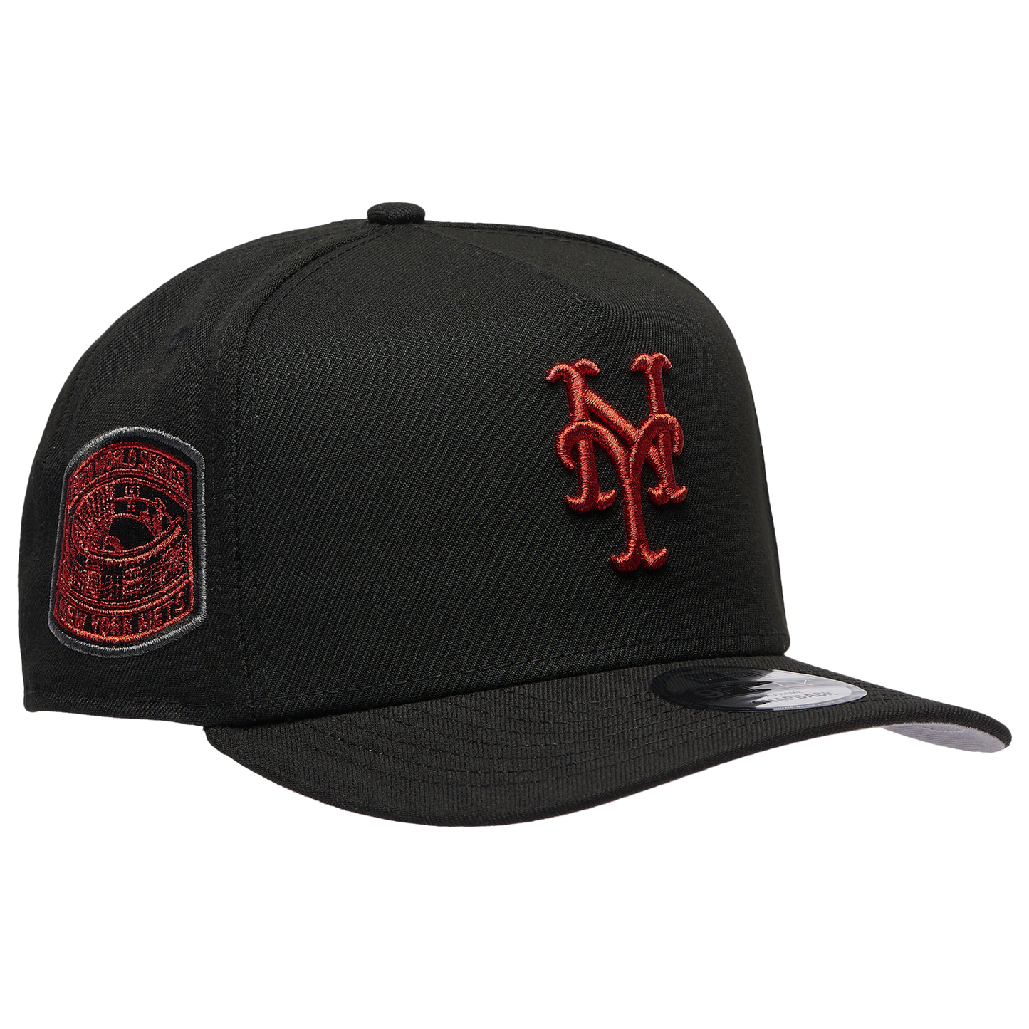 New Era Astros 9FIFTY AF Curve Cap - Men's - Black/Red