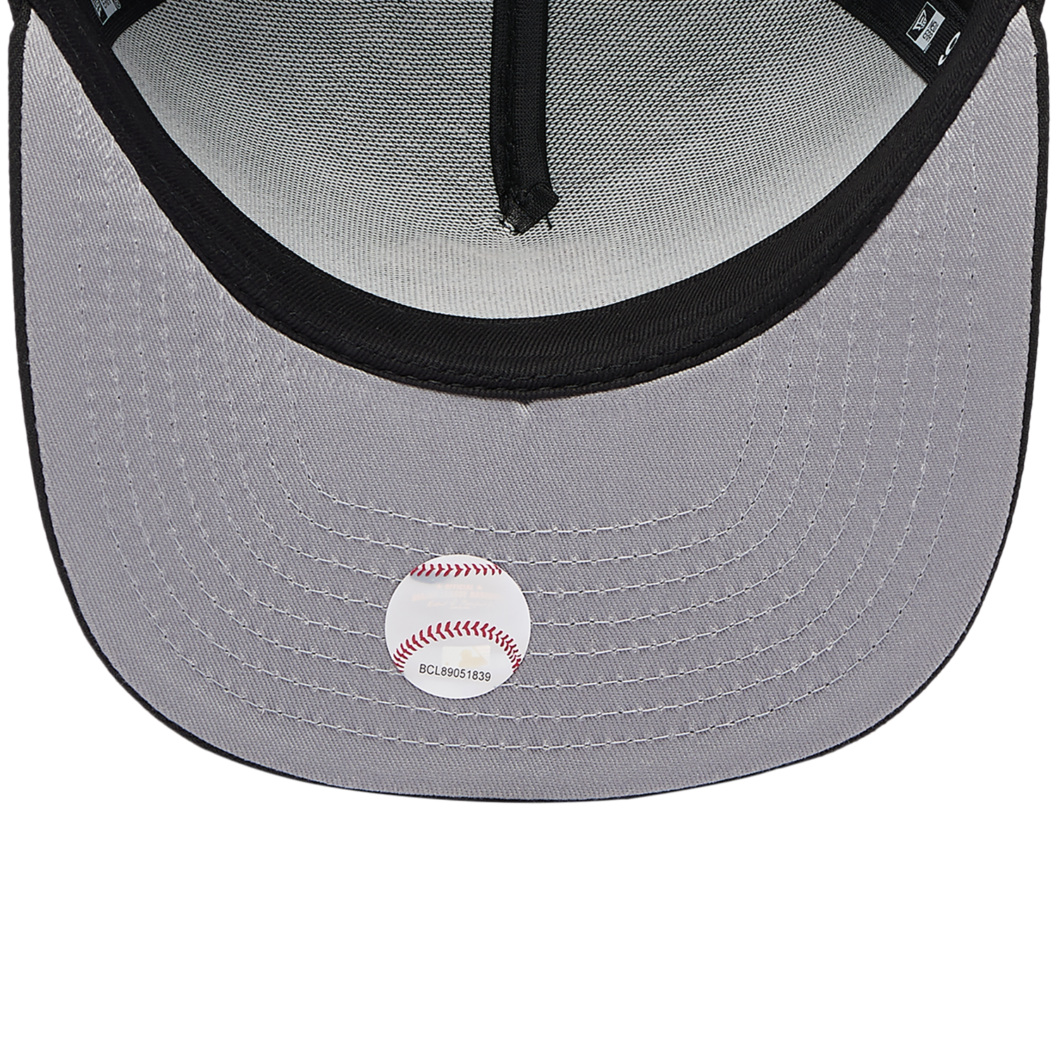 New Era White Sox World Series 9FIFTY AF Curve Cap - Men's - Black/Red