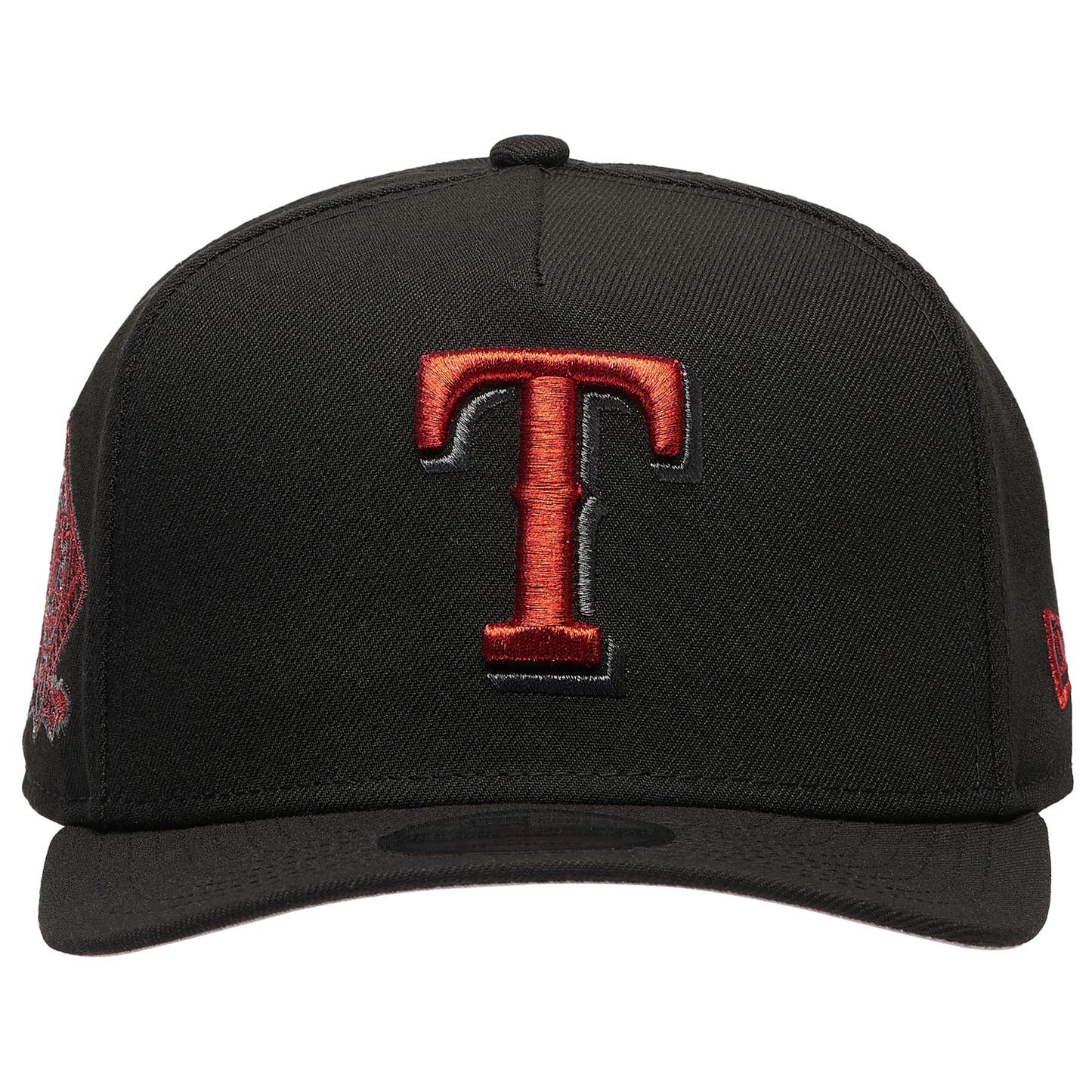 New Era Texas Rangers 950 AF Curve Cap - Men's - Black/Red